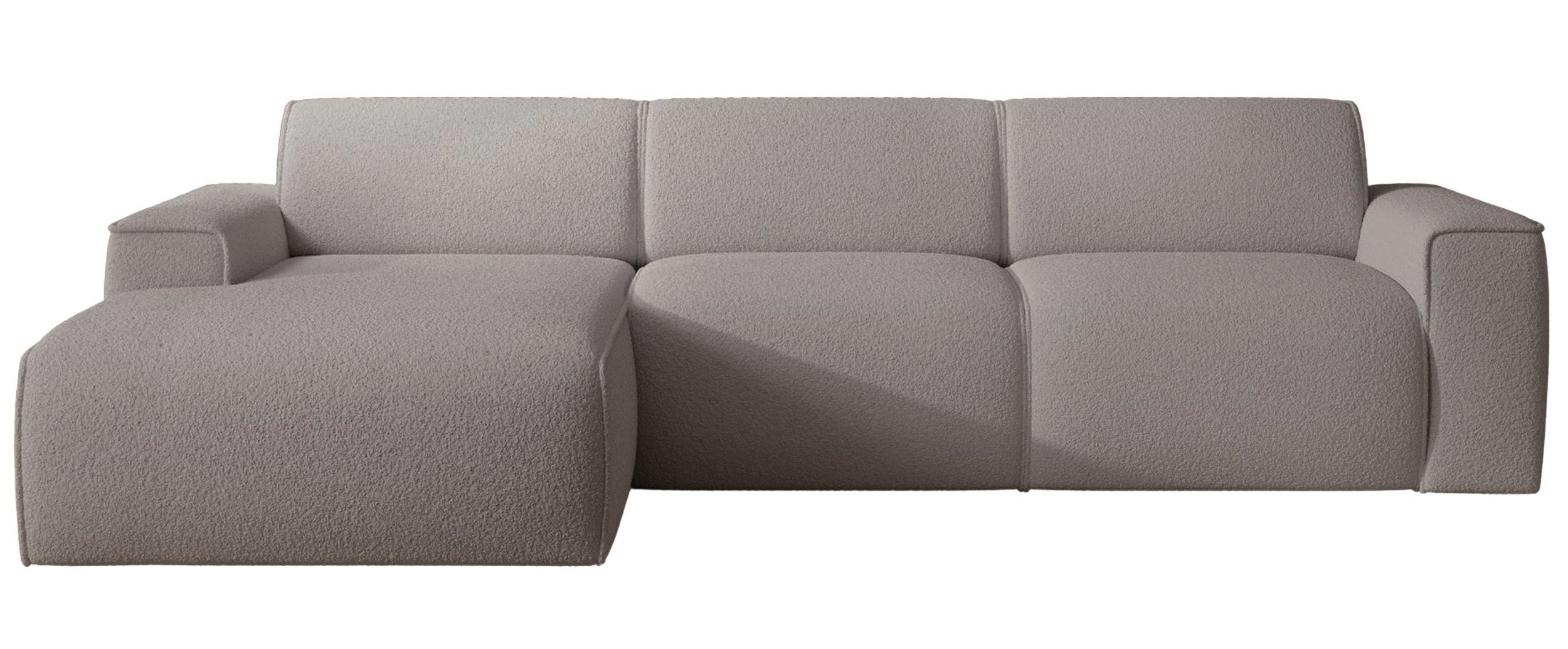 selsey-bouvi-ecksofa-l-f-rmig-linksseitig-grau-braun-boucl image 1