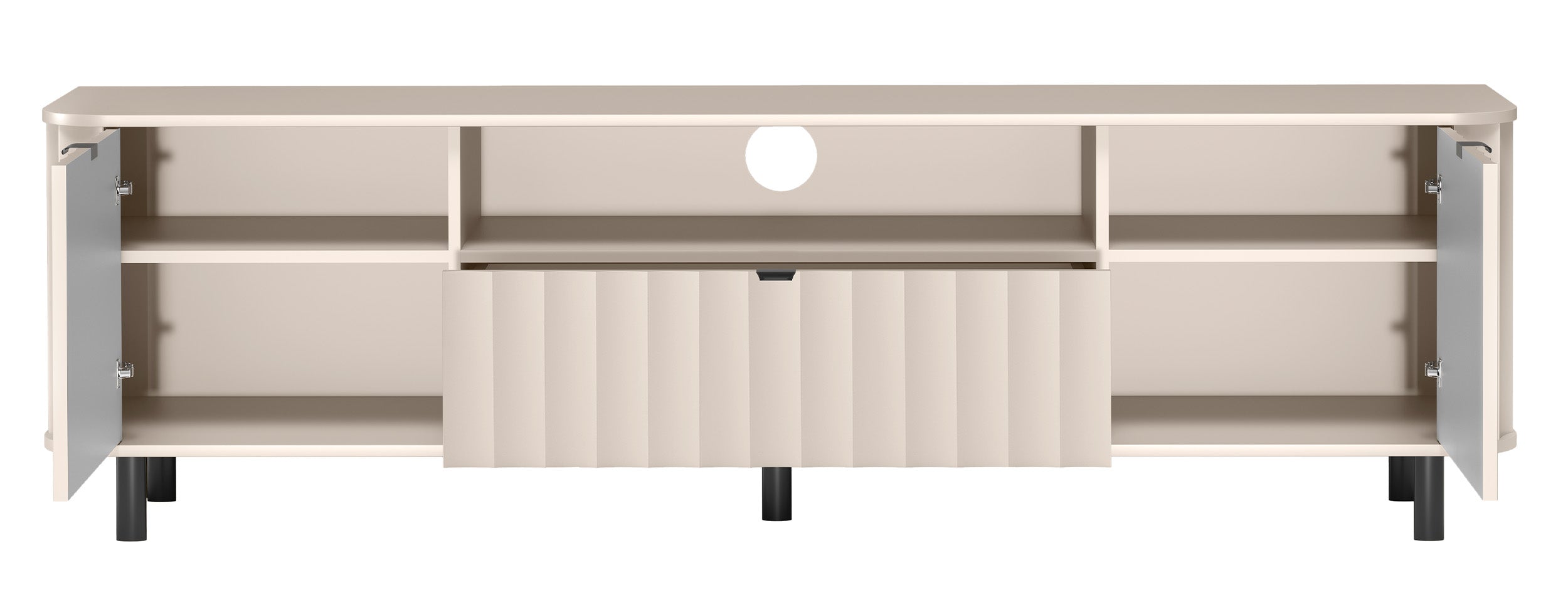 selsey-novado-tv-schrank-196-cm-kaschmir-mit-2-t-ren-schublade-und-fach-schwarze image 3