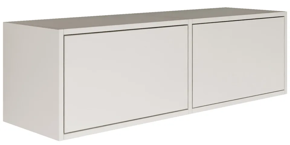 selsey-framme-h-ngender-tv-schrank-100-cm-mit-2-klappen-wei image 1