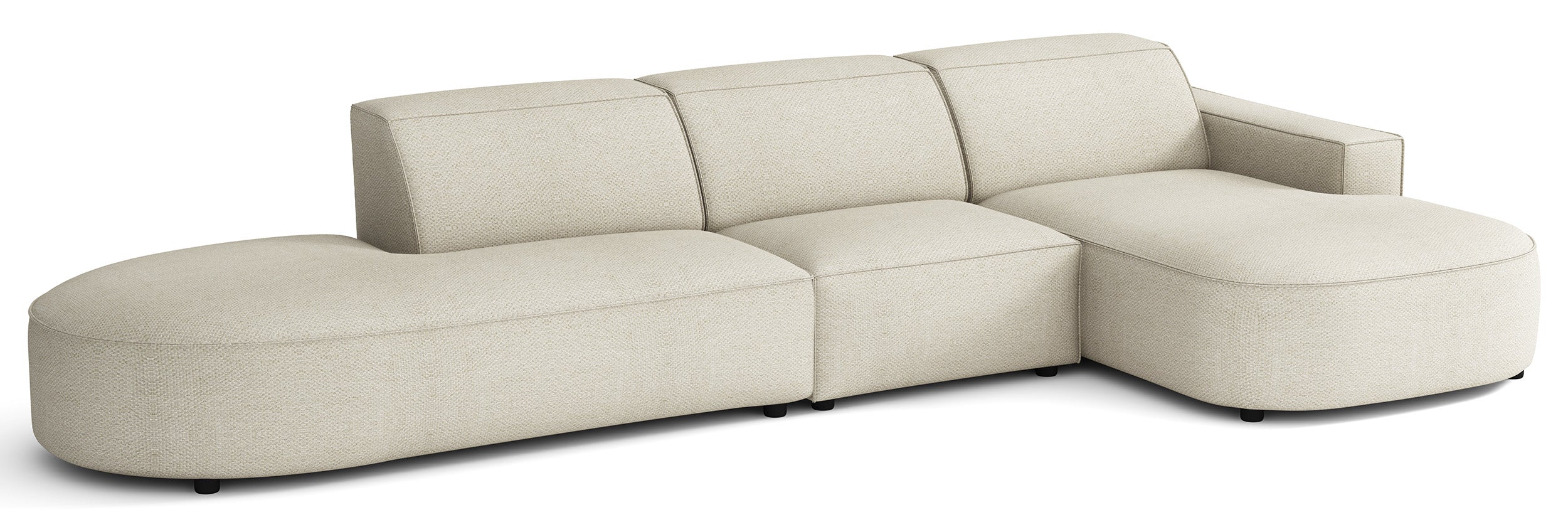 selsey-sallmo-ecksofa-l-form-rechts-modular-creme-hydrophobes-chenille image 3