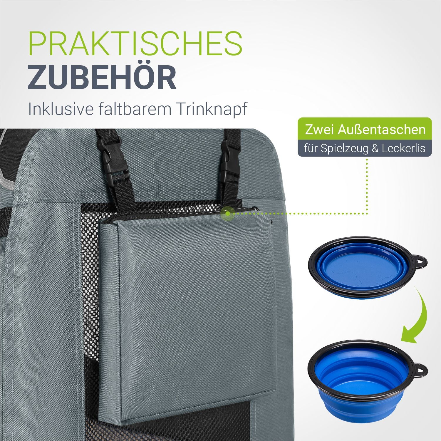 juskys-lassie-hundebox-auto-faltbar-gr-e-s-grau-stoff image 4