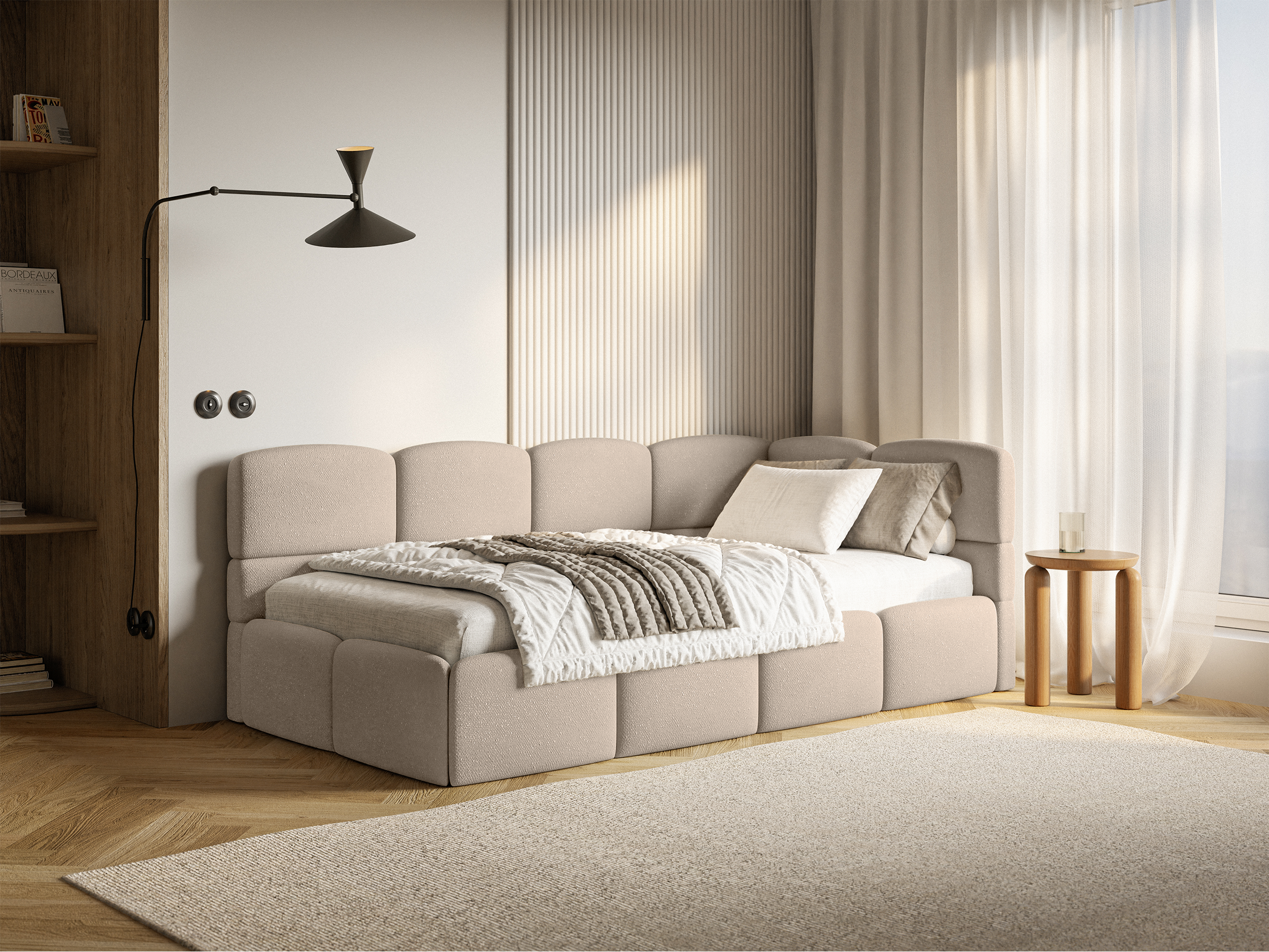 selsey-cloudy-jugendbett-90x200-cm-rechtsseitig-mit-matratze-stauraum-und-gel-nd-2 image 2