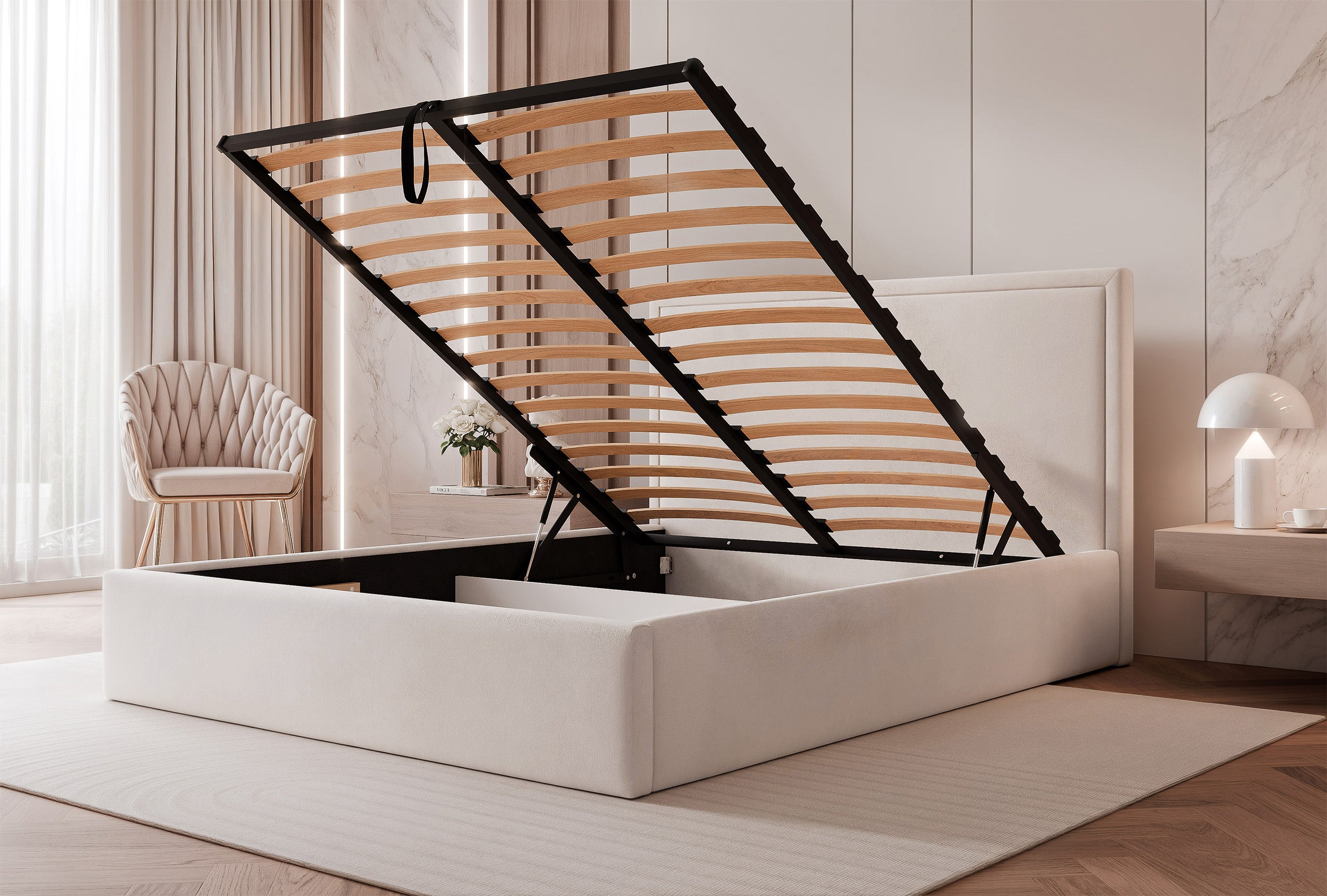 selsey-asurro-polsterbett-160x200-cm-mit-stauraum-creme-samt image 3