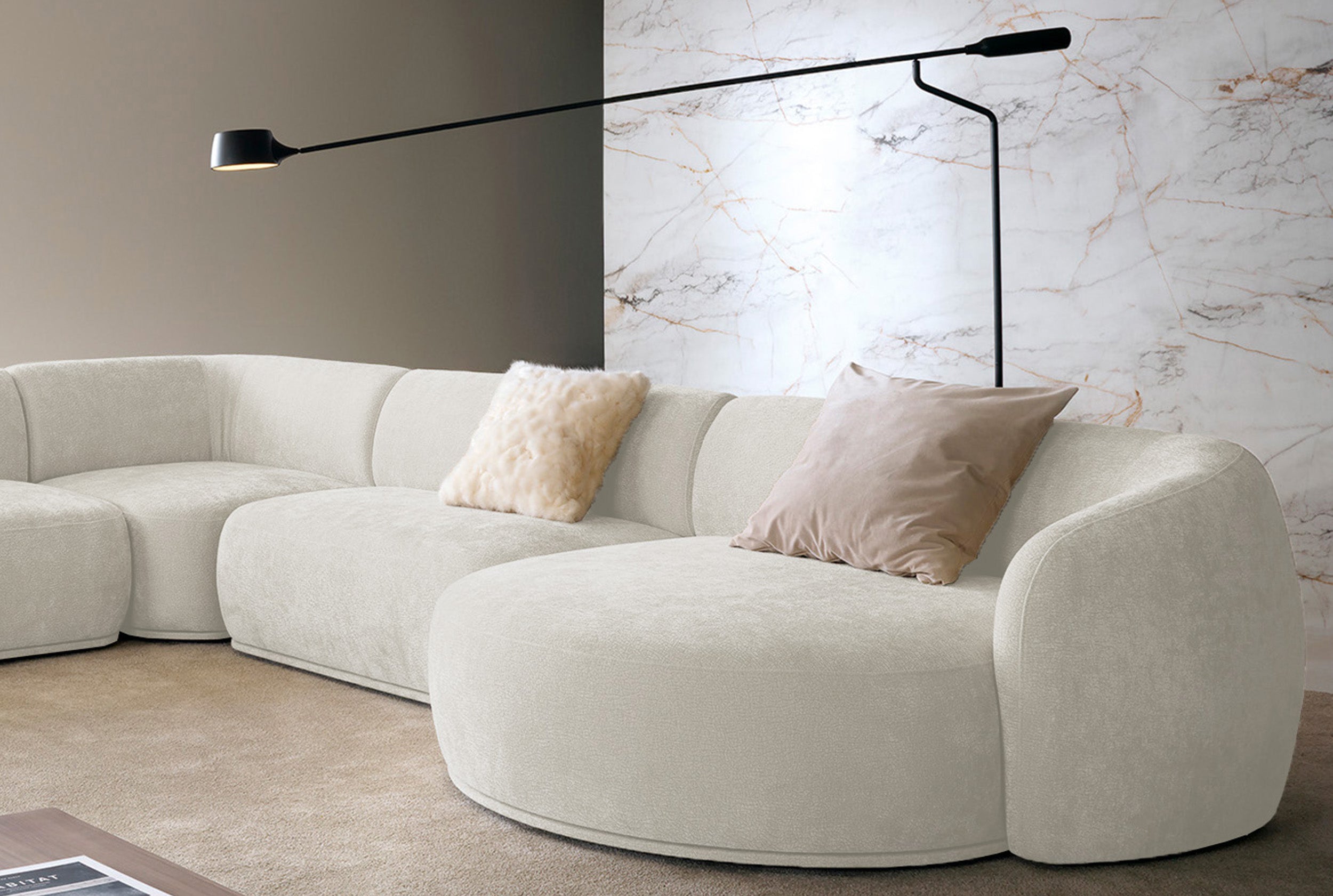 selsey-bommo-modulares-ecksofa-l-form-rechts-creme-chenille image 4