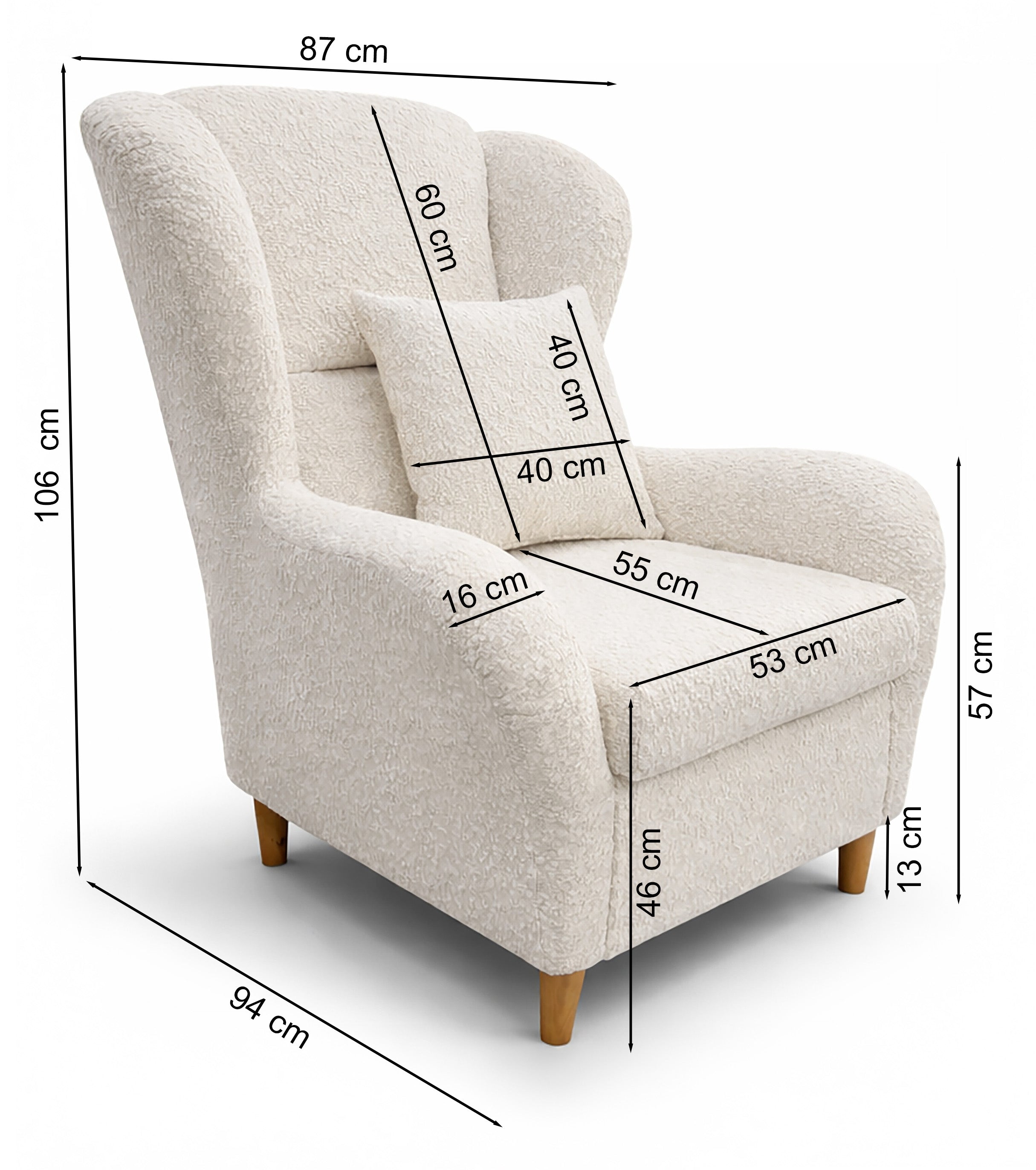 selsey-teddlo-ohrensessel-beige-chenille-mit-buchenholzbeinen image 5