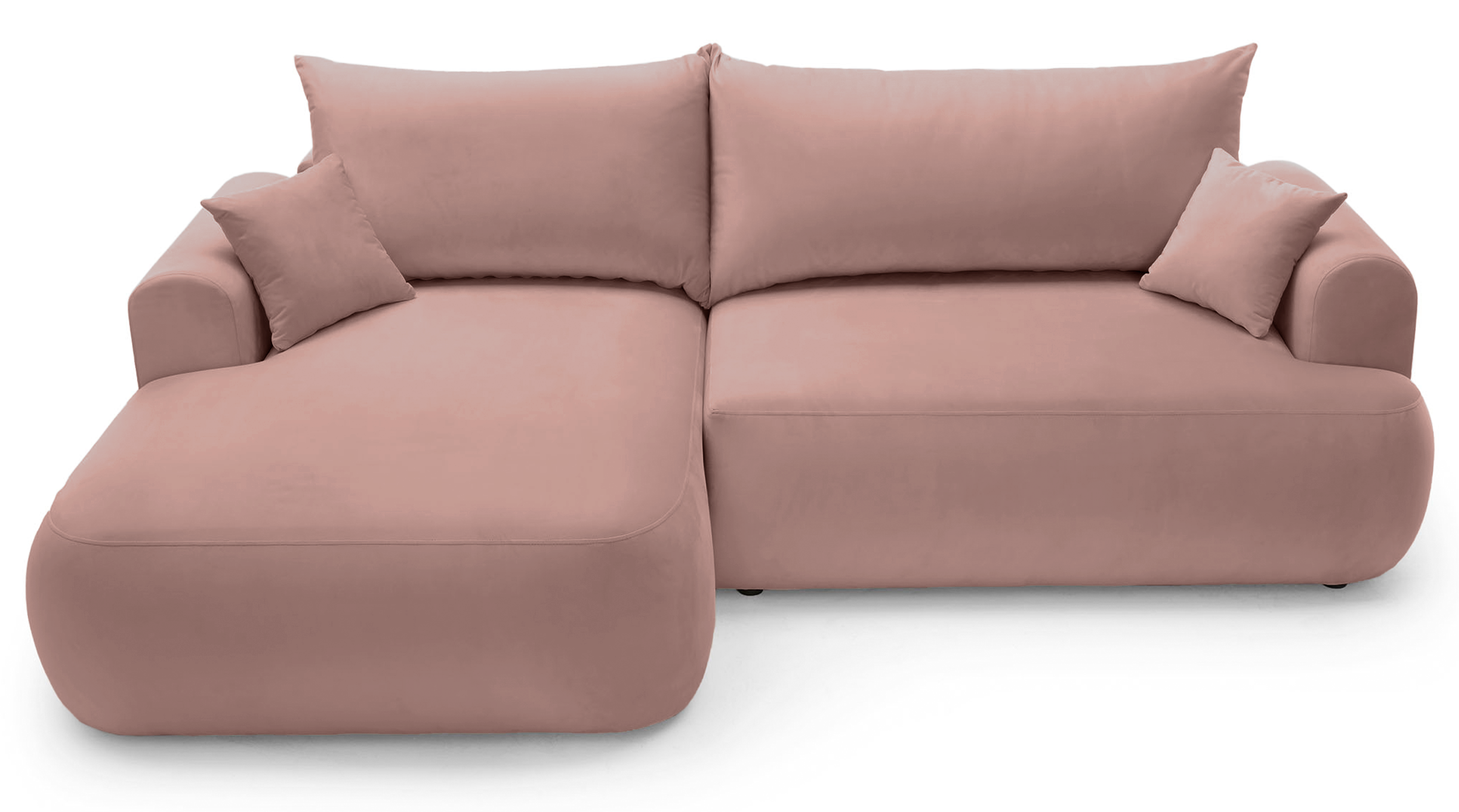 selsey-ovo-ecksofa-mit-schlaffunktion-l-form-links-mit-stauraum-hellrosa-velours image 5