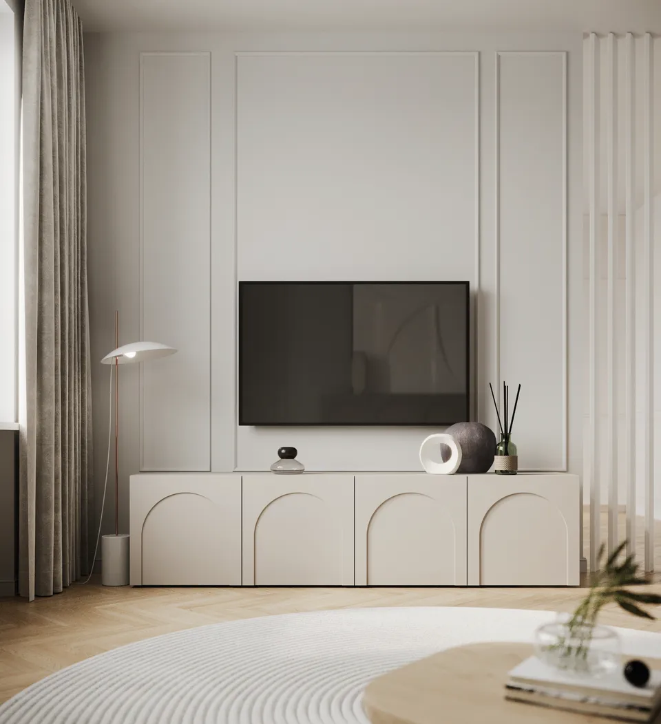 selsey-arkadia-tv-schrank-200-cm-mit-vier-t-ren-und-gefr-sten-fronten-kaschmir image 1