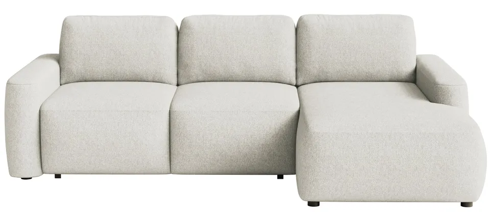 selsey-carnos-mini-ecksofa-l-rechts-creme-chenille-mit-schlaffunktion image 1
