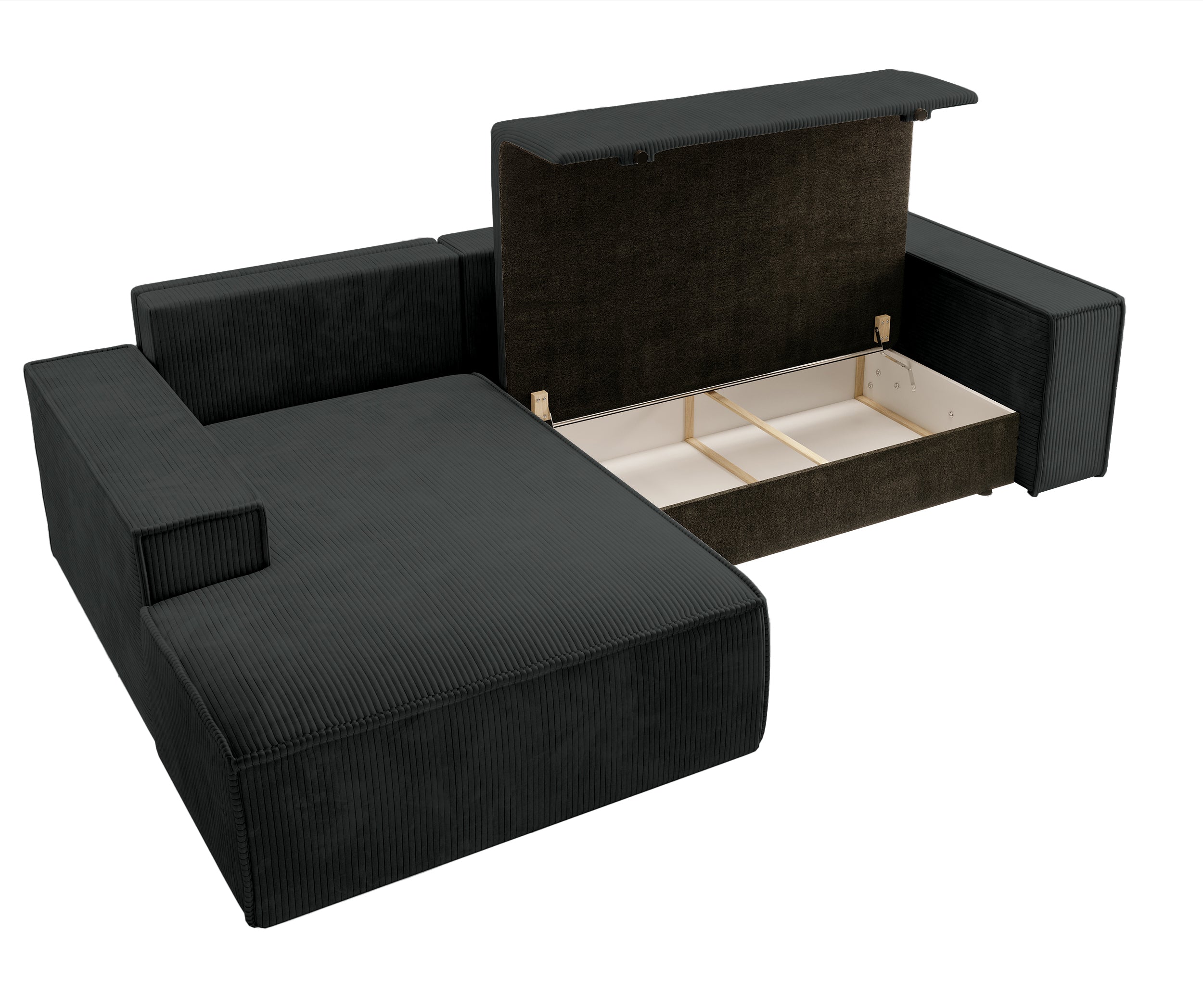 selsey-farese-new-ecksofa-mit-schlaffunktion-l-f-rmig-linksseitig-schwarzer-cord image 5