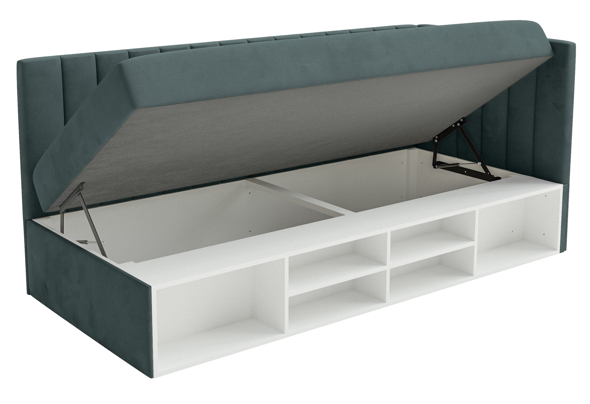 selsey-ventrio-jugendbett-90x200-cm-rechtsseitig-mit-stauraum-blau-grau-velours image 7