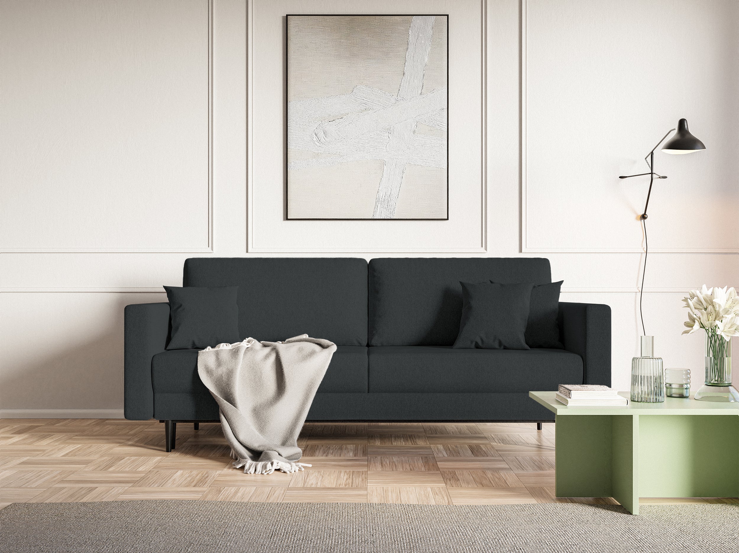 selsey-valico-dreisitziges-ausklappbares-sofa-graphit-chenille image 2