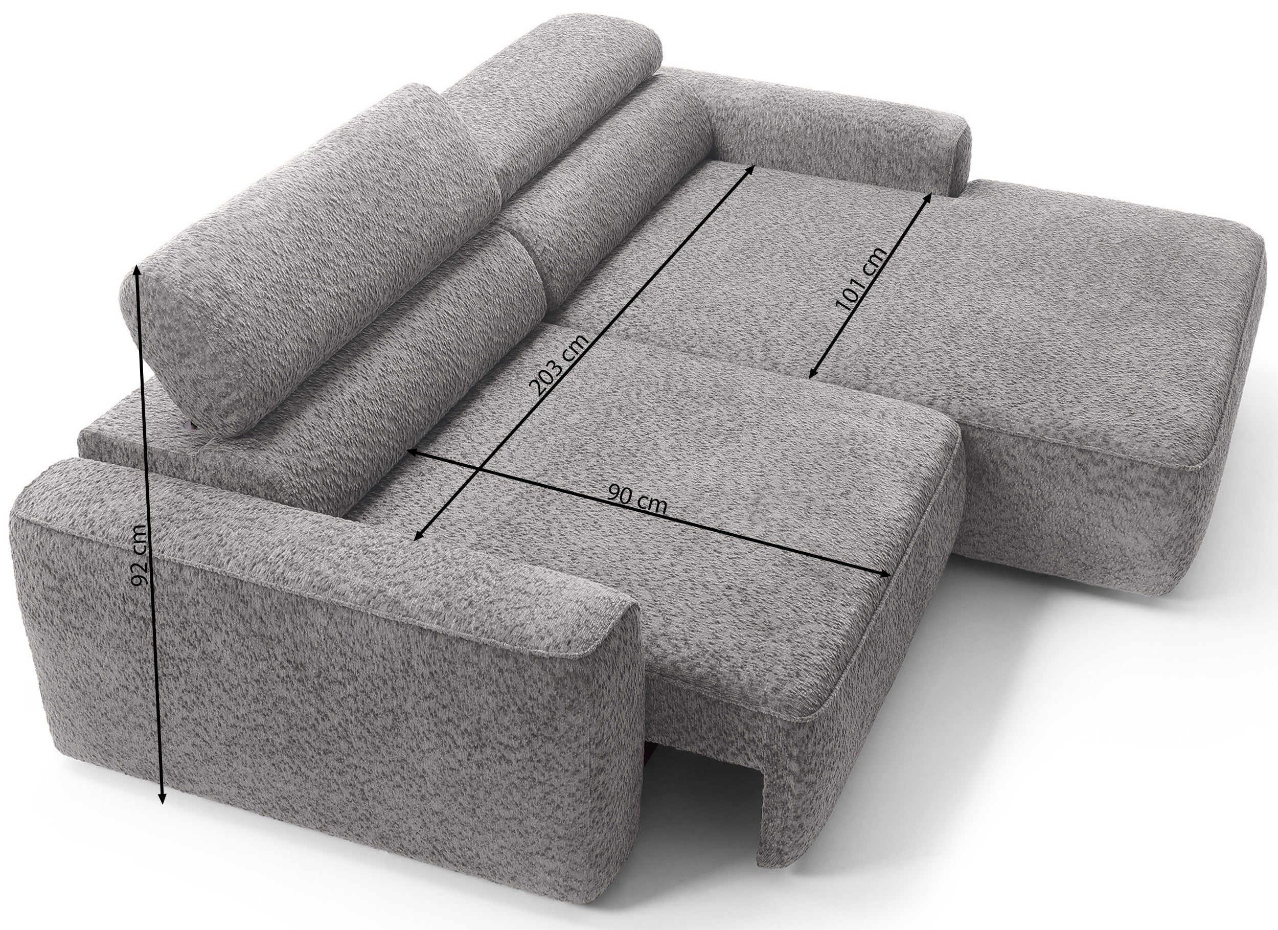 selsey-fando-ecksofa-mit-elektrischem-auszug-l-form-links-blauer-samtstoff image 7