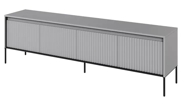 selsey-trend-tv-schrank-193-cm-grau-mit-led-beleuchtung image 1