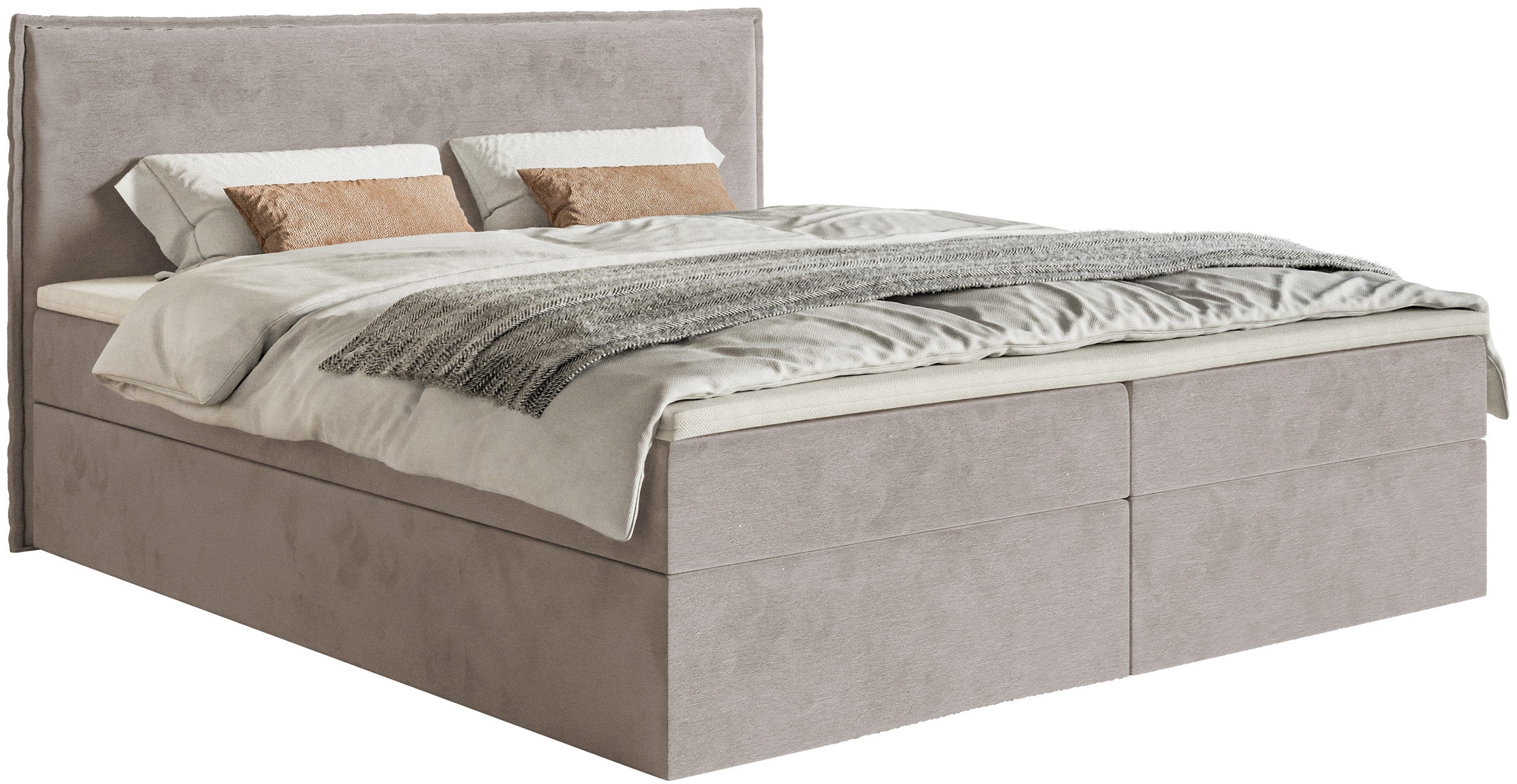 selsey-kontinentalbett-softie-180x200-cm-mit-stauraum-und-topper-grau-brauner-sa image 1