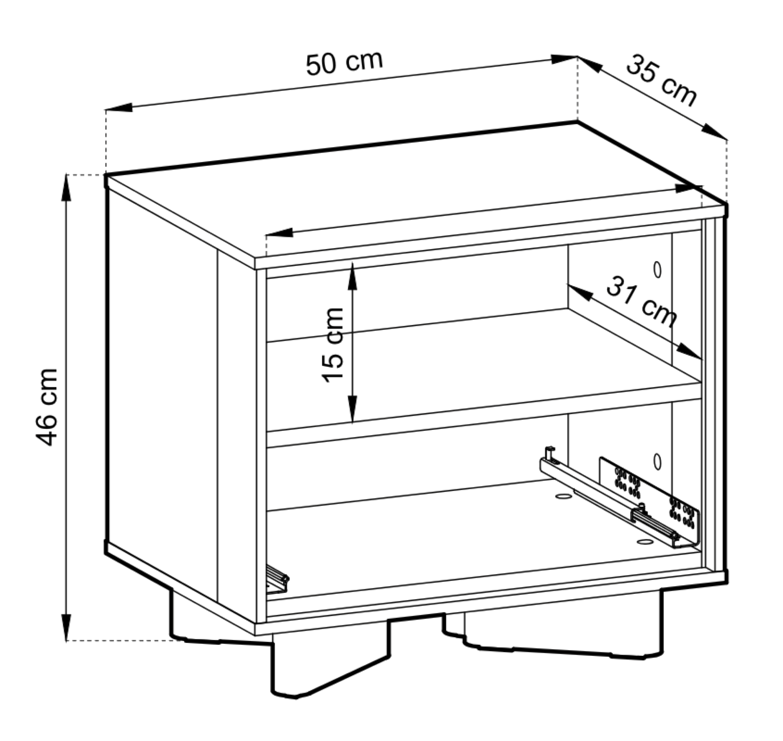 selsey-distria-nachttisch-mit-schublade-und-geriffelter-front-50-cm-kaschmir-vic image 7