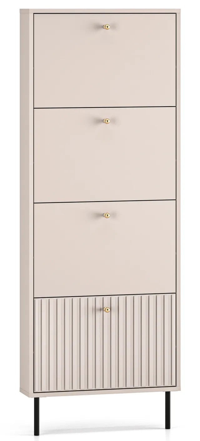 selsey-caletto-schuhschrank-60-cm-mit-4-klappen-kaschmir image 1