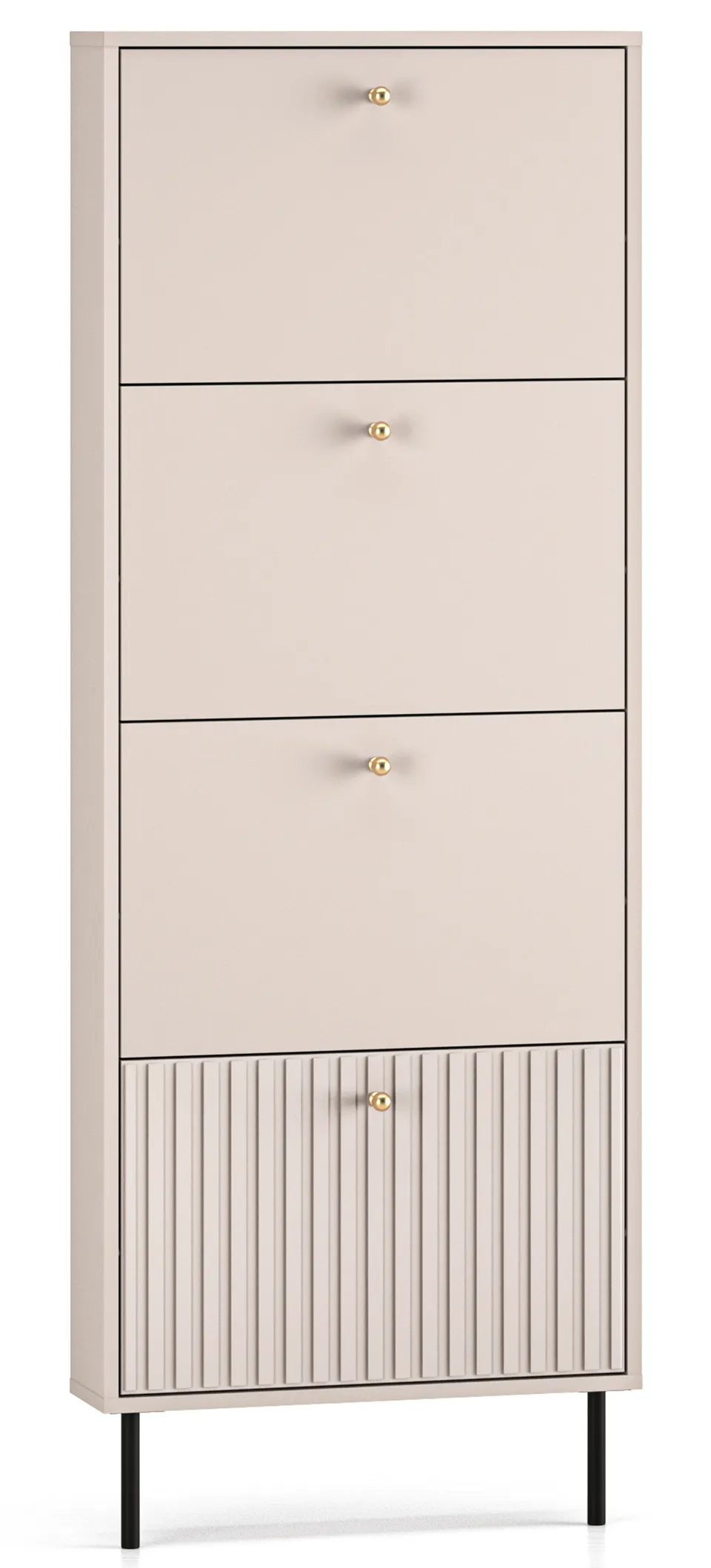 selsey-caletto-schuhschrank-60-cm-mit-4-klappen-kaschmir image 1