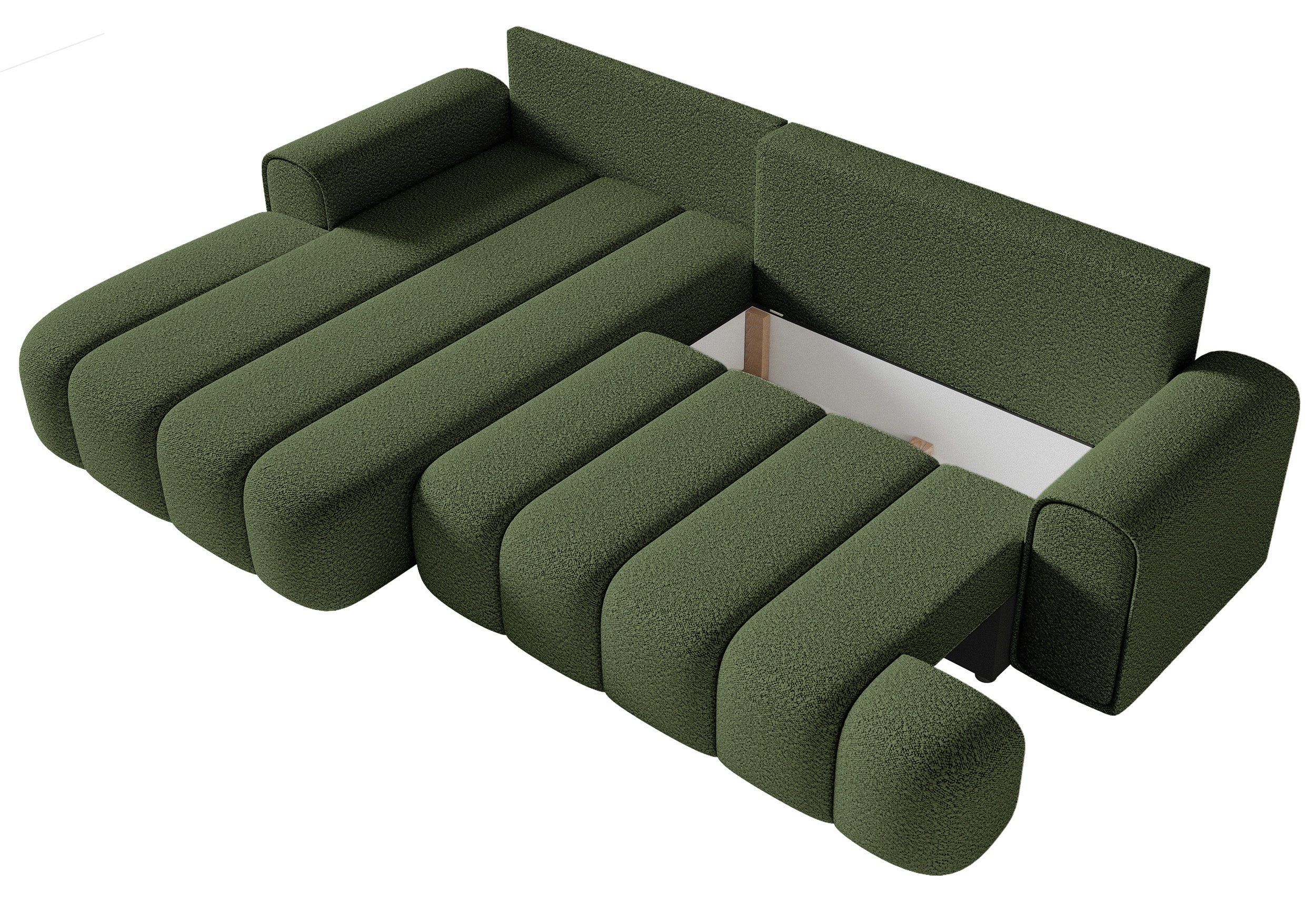 selsey-dandelino-ecksofa-l-links-mit-schlaffunktion-und-stauraum-khaki-boucl image 6