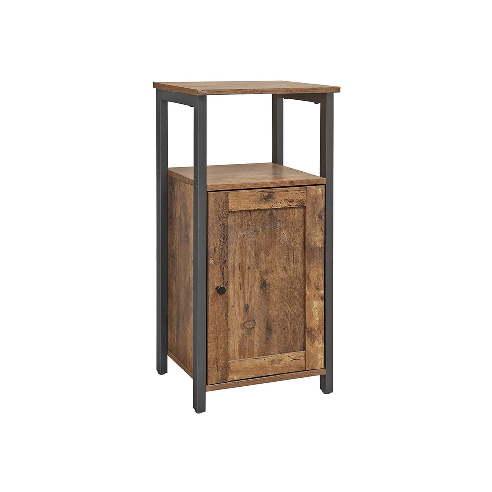 vasagle-beistellschrank-vintage-dunkelbraun-kleiner-k-chenschrank-industrie-desi image 3