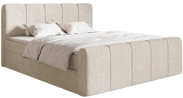 selsey-cloudy-ii-kontinentalbett-140x200-cm-mit-stauraum-und-topper-hellbeige-ch image 1