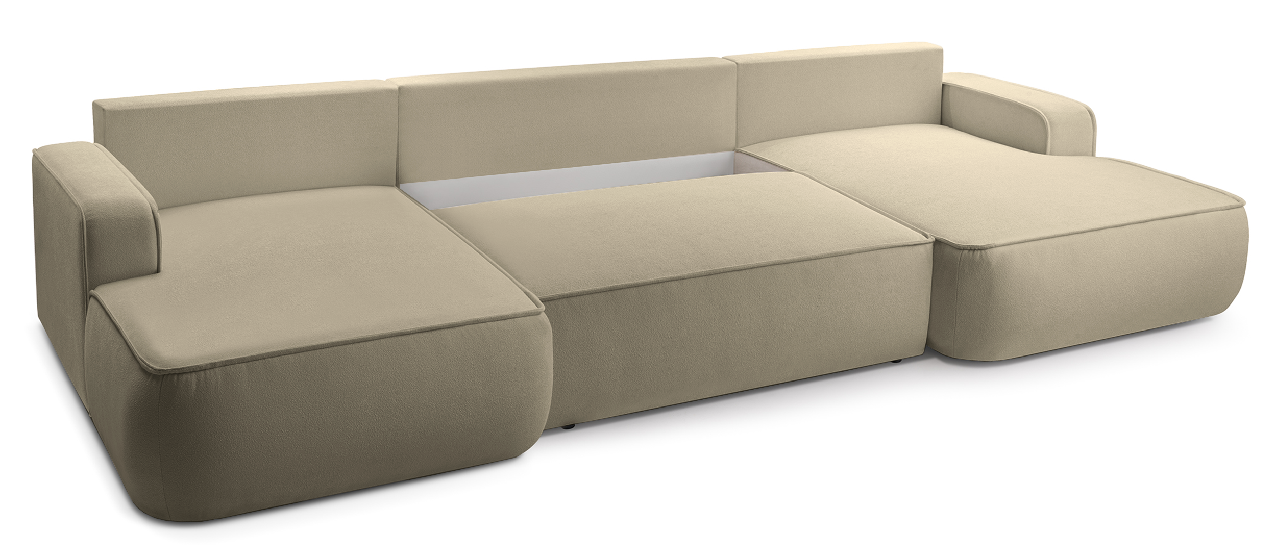 selsey-mollaro-u-eckcouch-mit-schlaffunktion-beiger-boucl-universell image 5