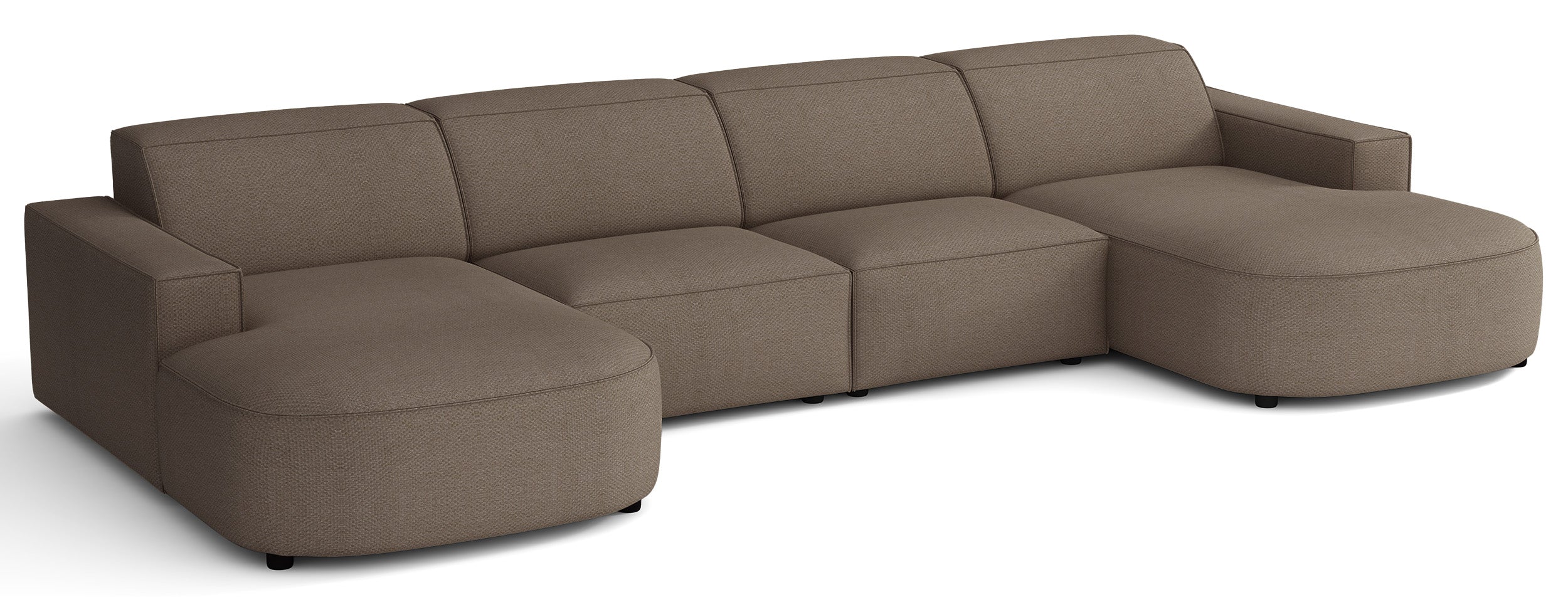 selsey-sallmo-modulares-ecksofa-u-f-rmig-hellbraun-hydrophobes-chenille image 3