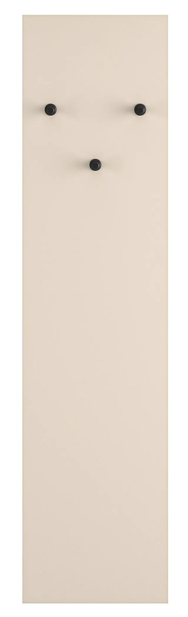 selsey-caletto-wandhaken-34-cm-beige-mit-3-schwarzen-haken image 1