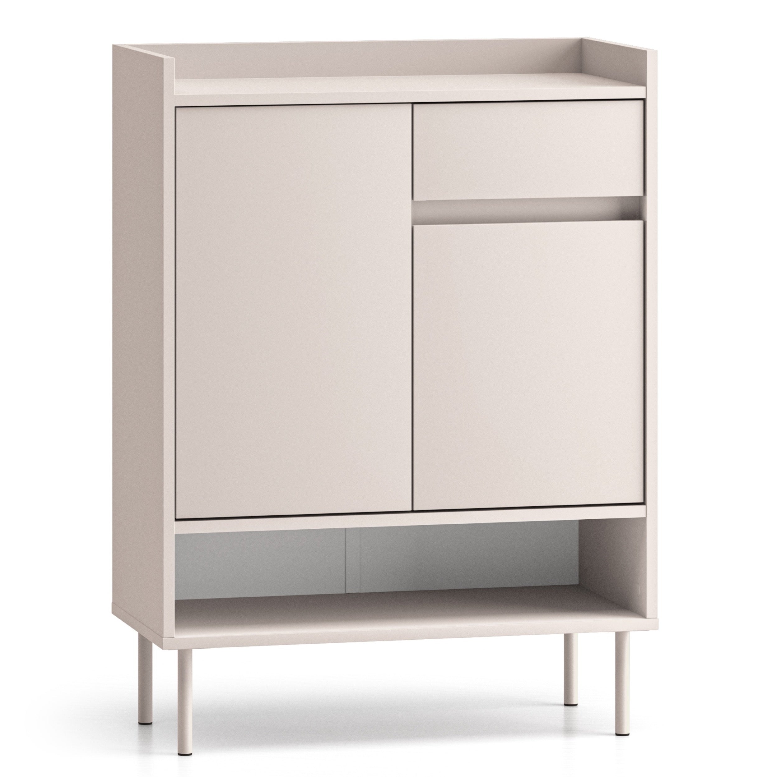 selsey-dioce-zweit-riger-schuhschrank-mit-schublade-70-cm-kaschmir image 1