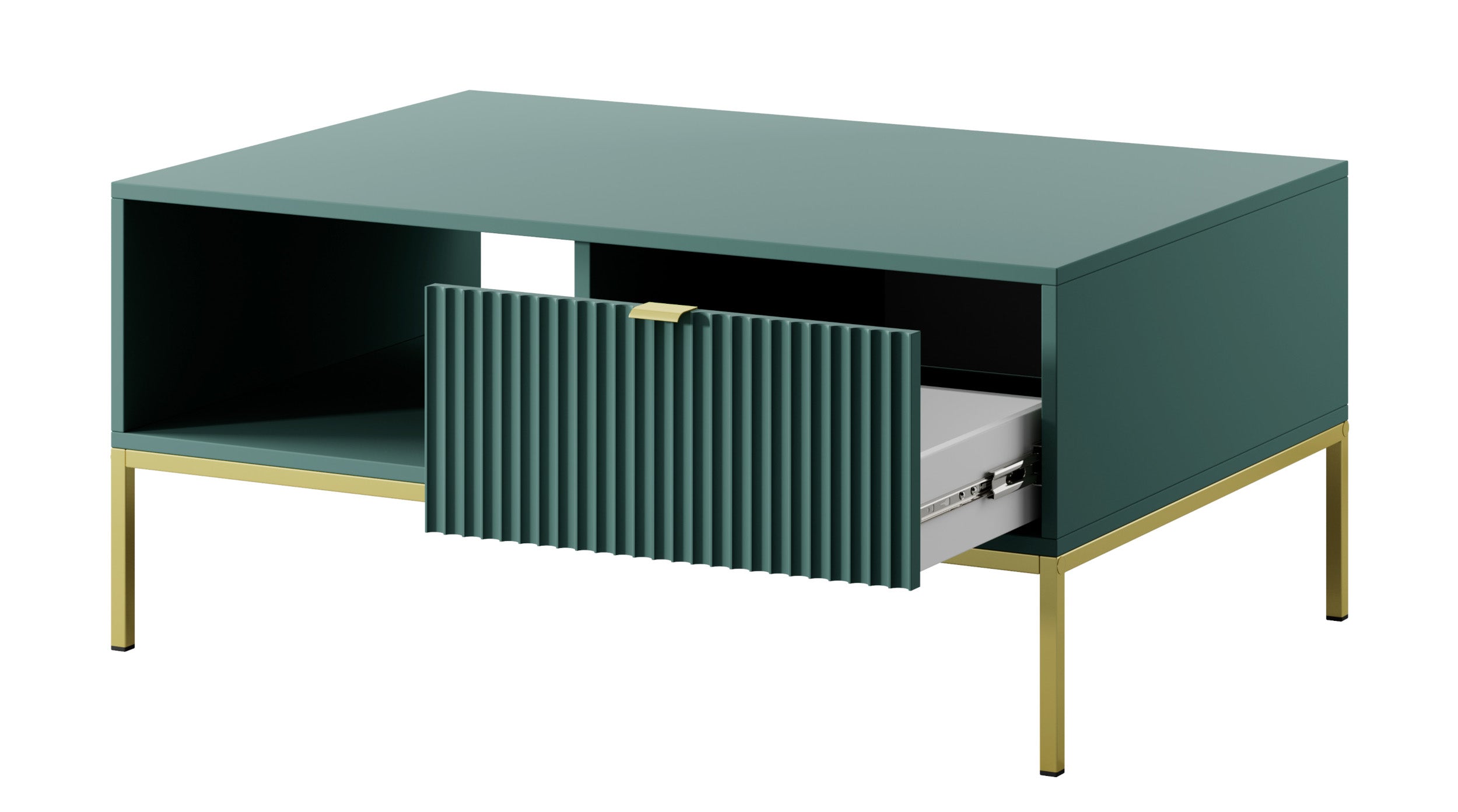 selsey-vellore-couchtisch-104x68-cm-gr-n-mit-geriffelter-front-und-goldenen-grif image 5