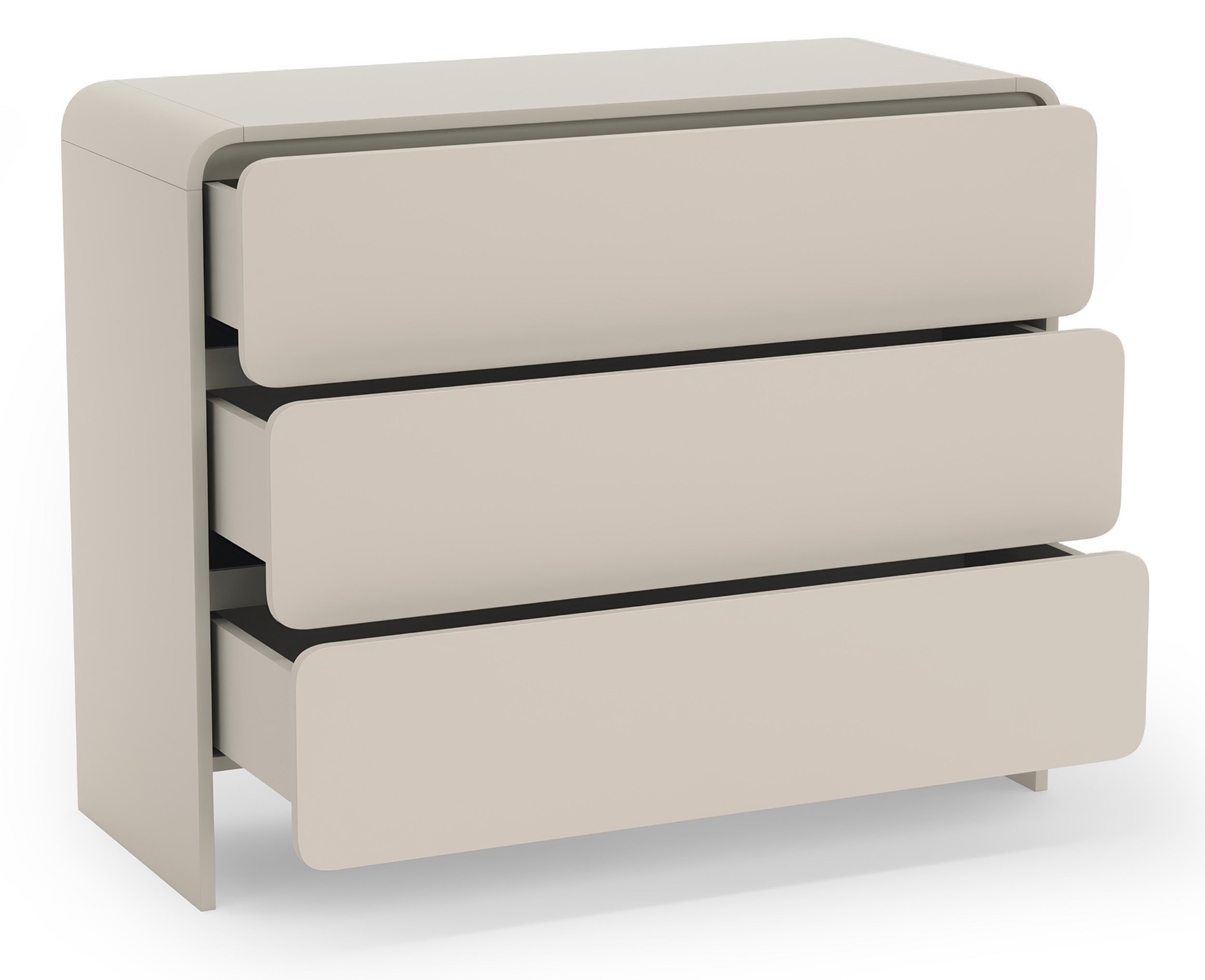 selsey-lummo-kommode-100-cm-mit-3-schubladen-kaschmir image 3