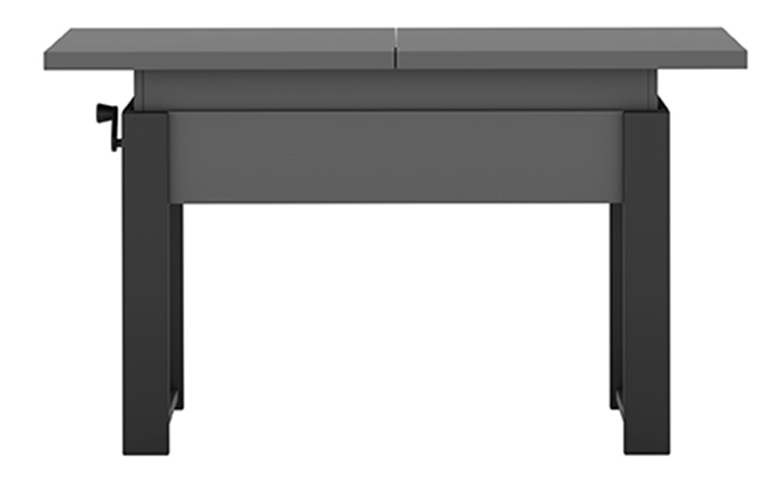 selsey-couchtisch-hugo-ausziehbar-120-157-x67-cm-grau-diamantmuster-schwarze-bei image 7