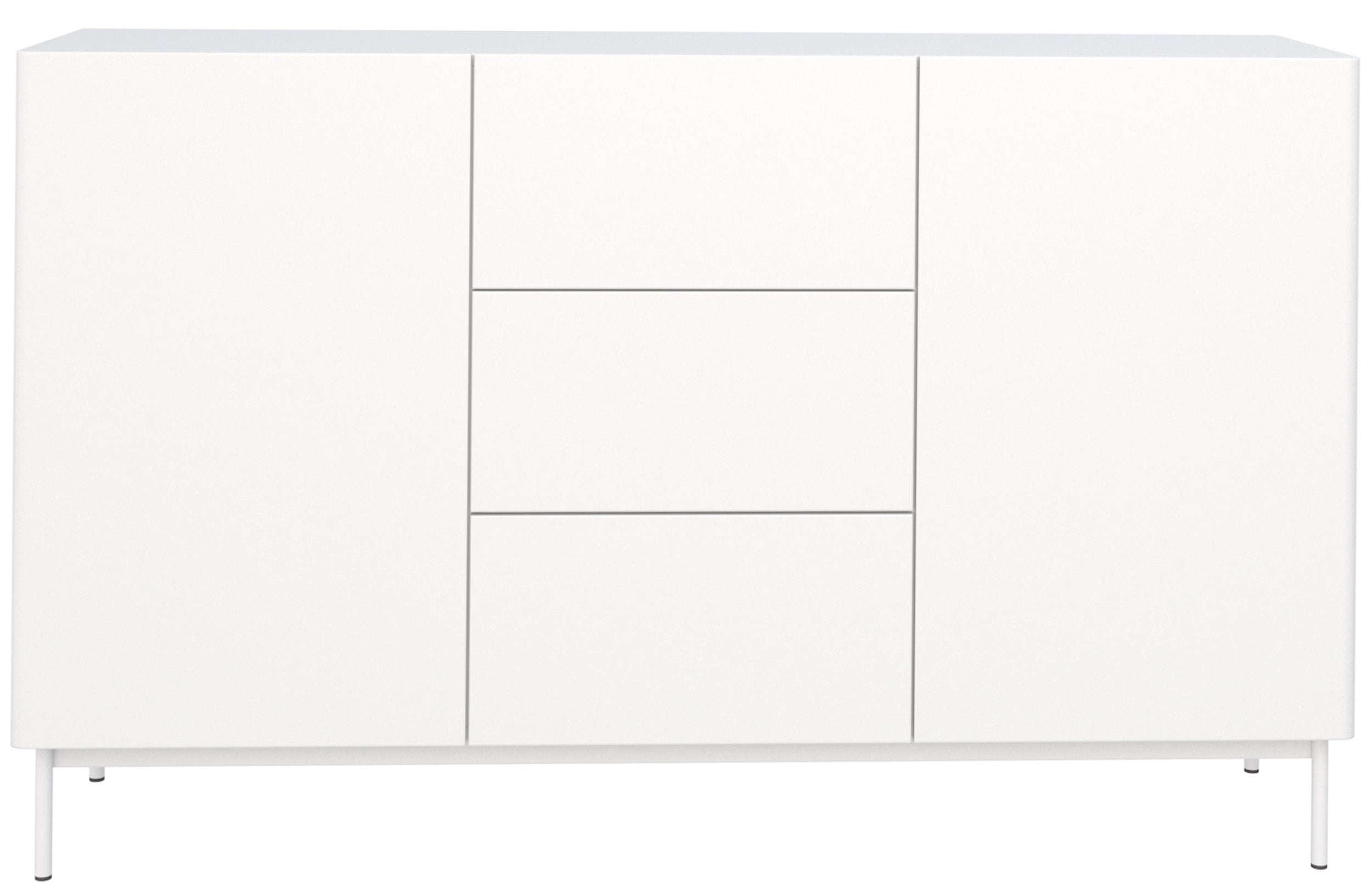 selsey-olio-zweit-rige-kommode-mit-drei-schubladen-160-cm-wei image 6