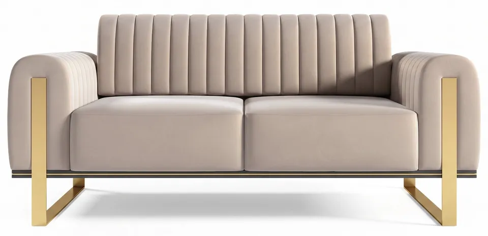 selsey-parissa-zweisitzer-sofa-beige-samt image 1