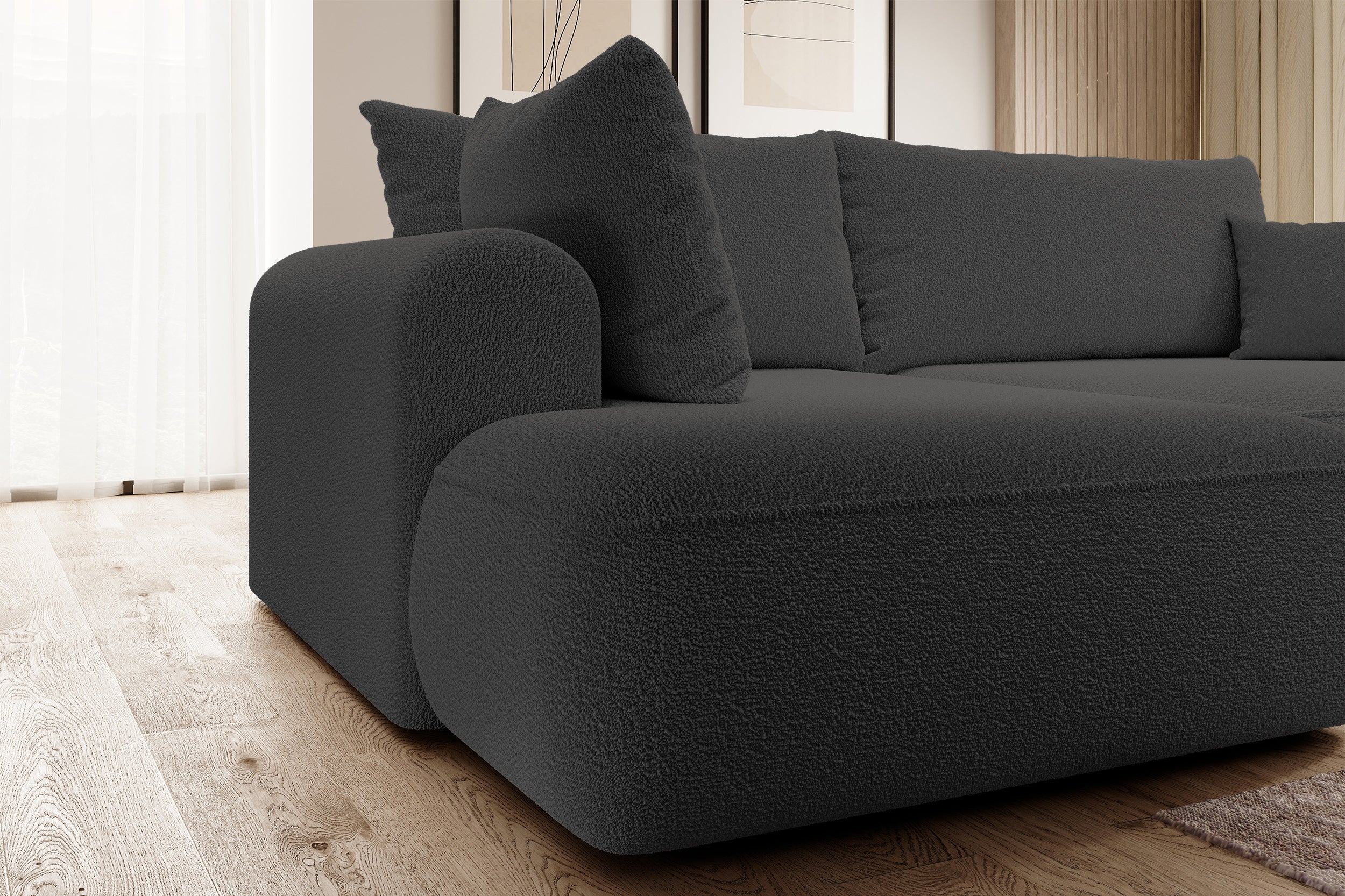 selsey-ovo-ecksofa-mit-schlaffunktion-links-boucl-dunkelgrau image 3