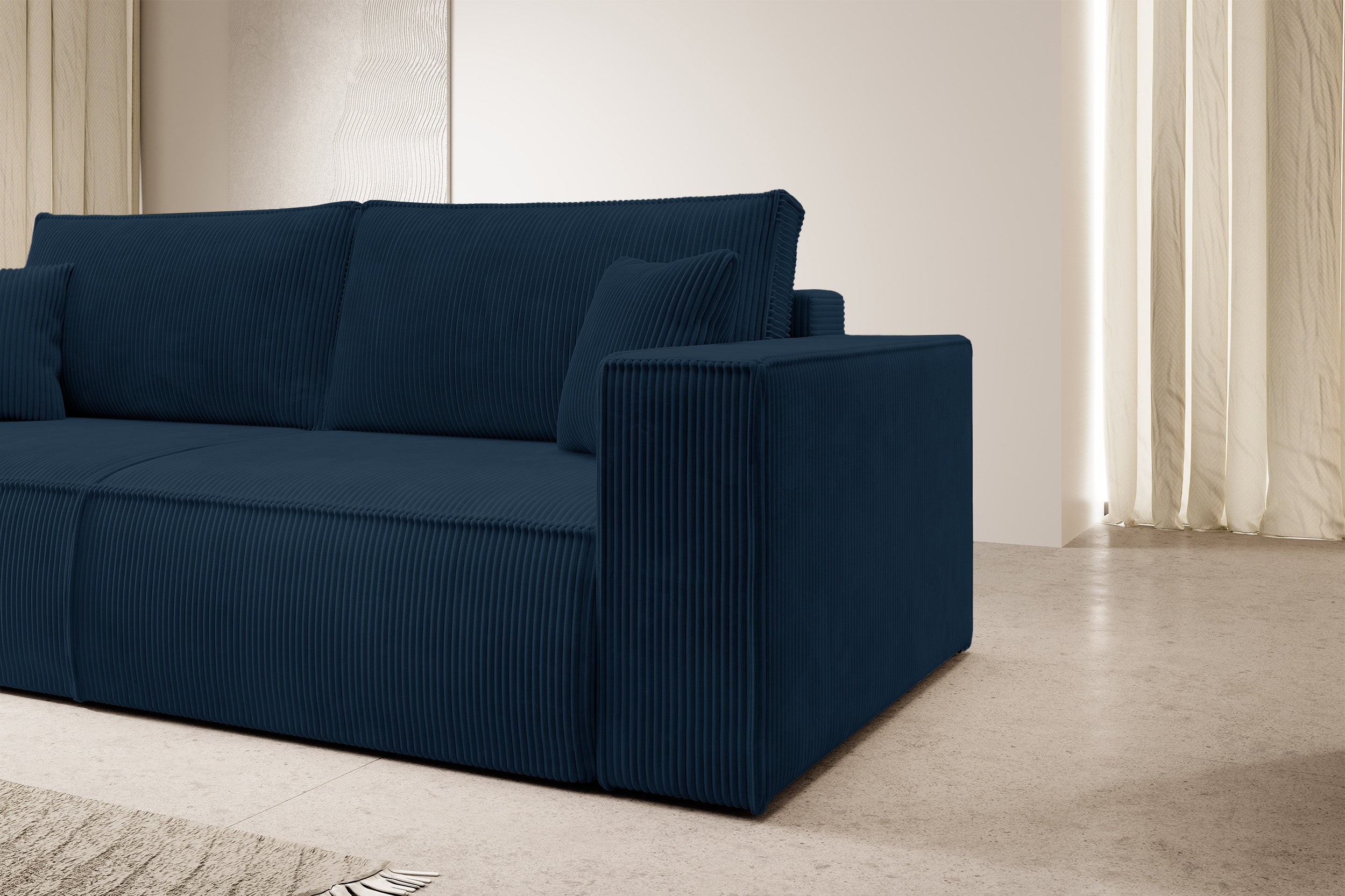 selsey-farese-3-sitzer-schlafsofa-mit-stauraum-dunkelblau-cord image 3