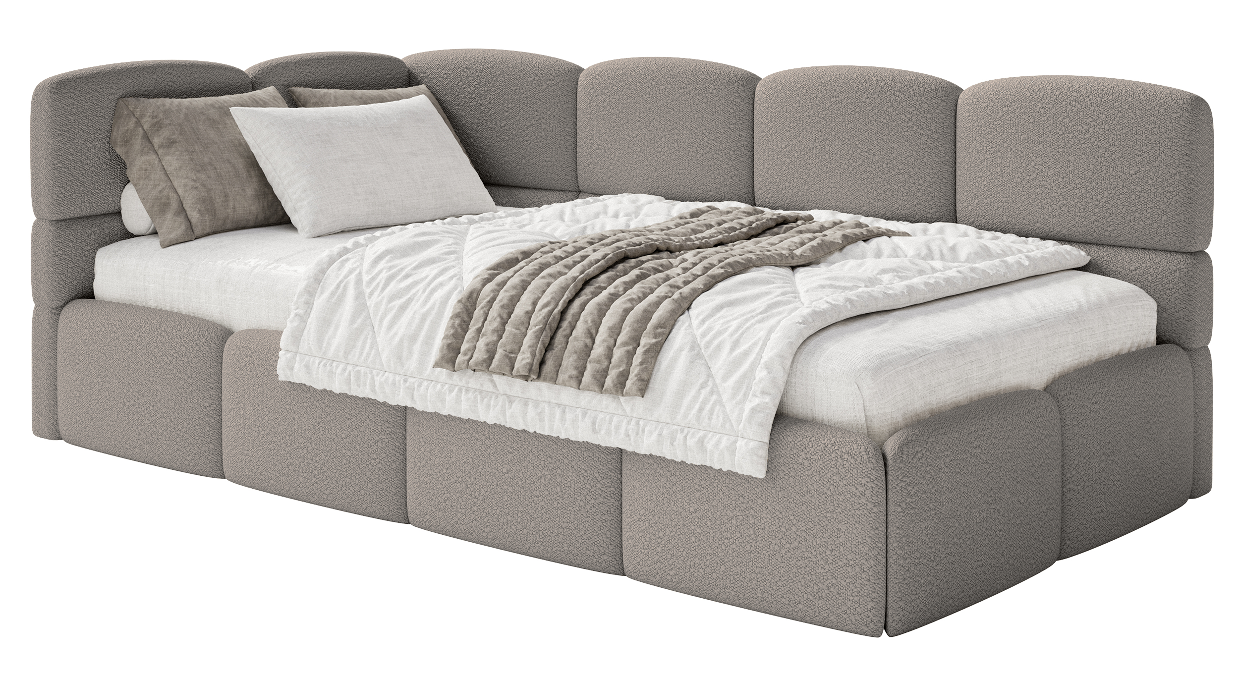 selsey-cloudy-jugendbett-90x200-cm-linksseitig-mit-stauraum-grauer-boucl image 4
