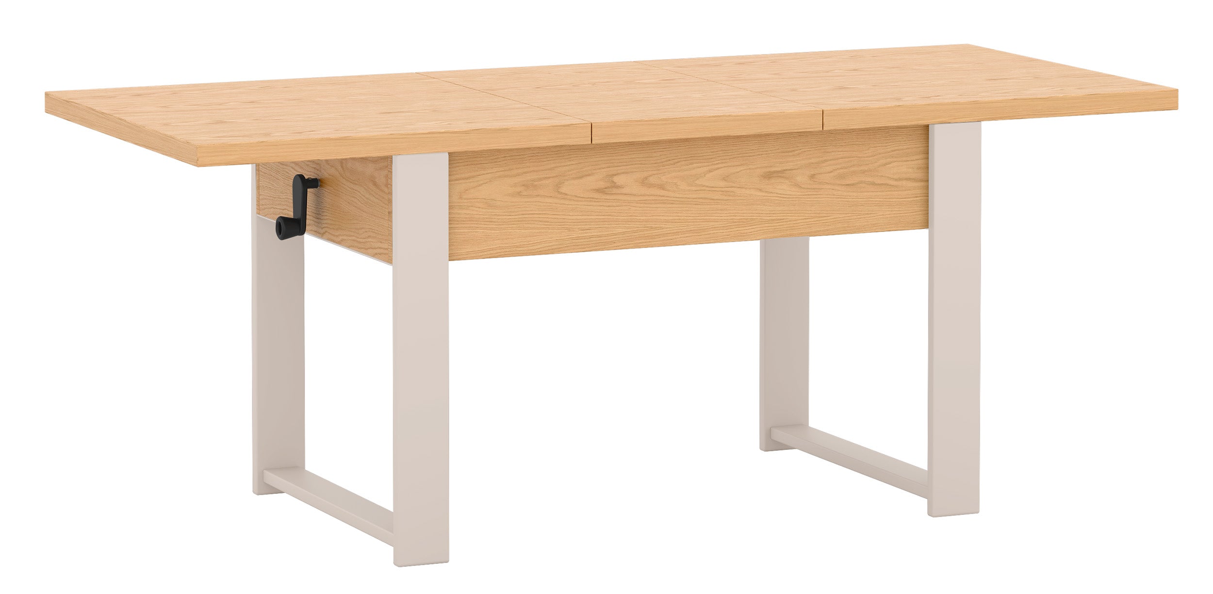 selsey-hugo-ausziehbarer-couchtisch-120-157-x67-cm-3in1-eiche-bookmatch-mit-kasc image 3