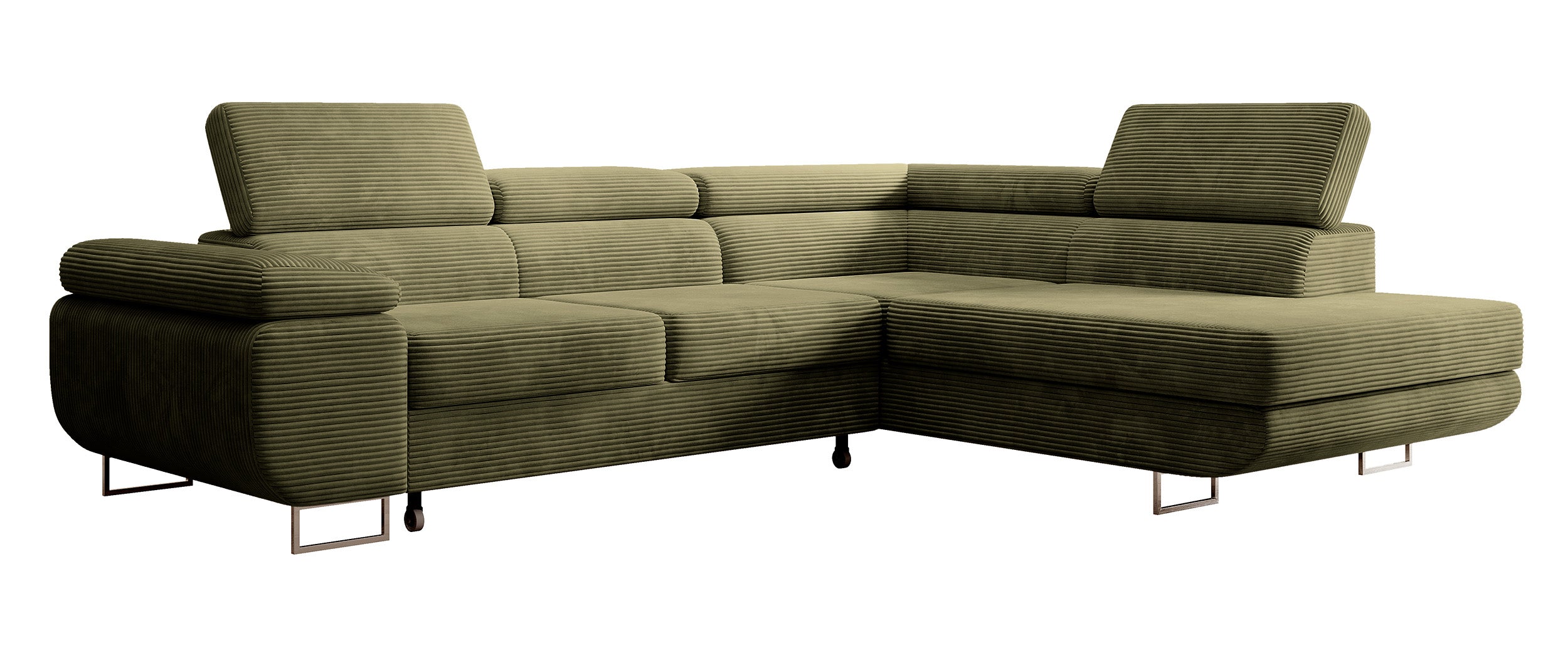 selsey-stevil-ecksofa-mit-schlaffunktion-l-form-rechts-mit-stauraum-olivgr-ner-c image 6