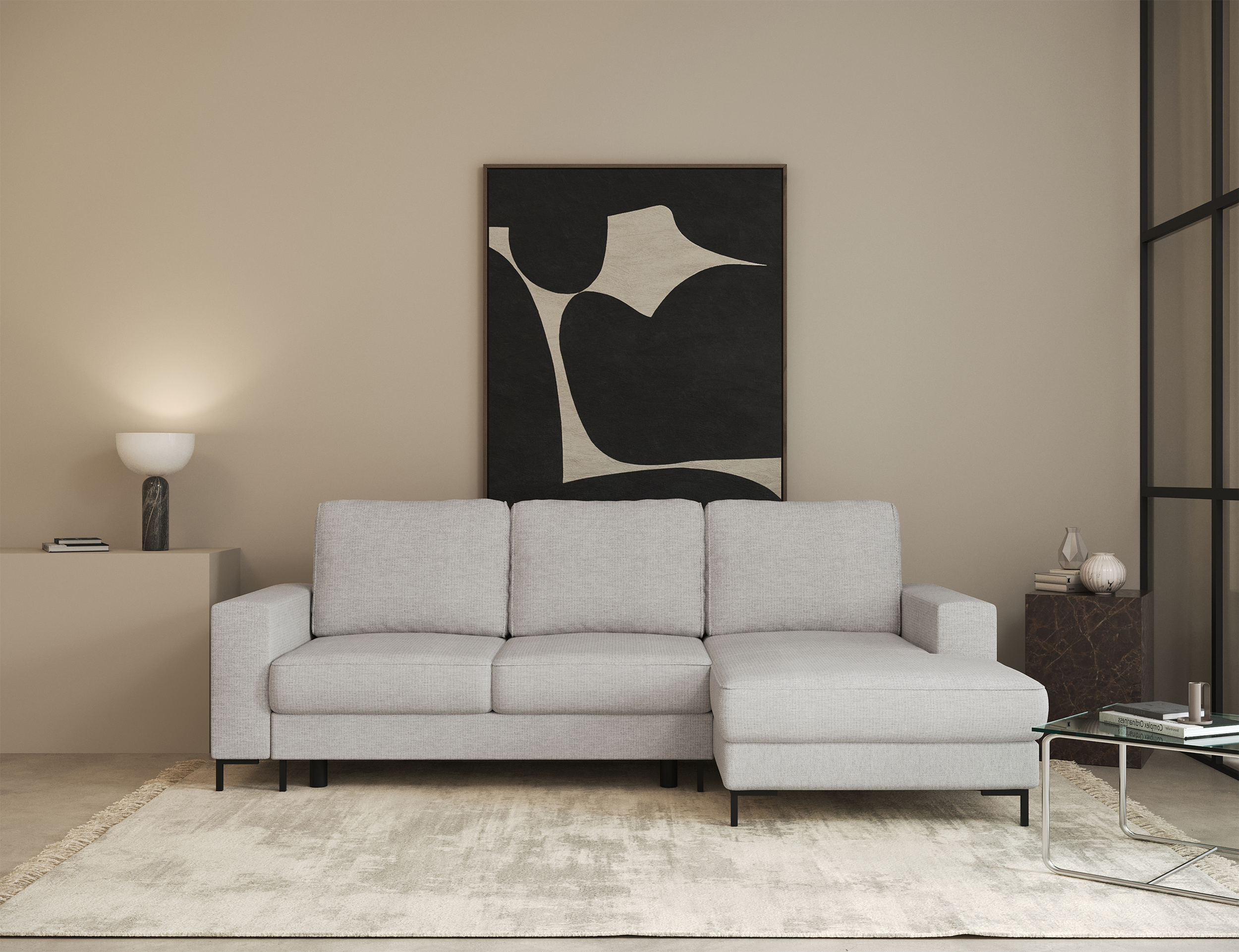 selsey-mokpeo-ecksofa-mit-schlaffunktion-l-form-rechts-hellbeige-chenille image 3