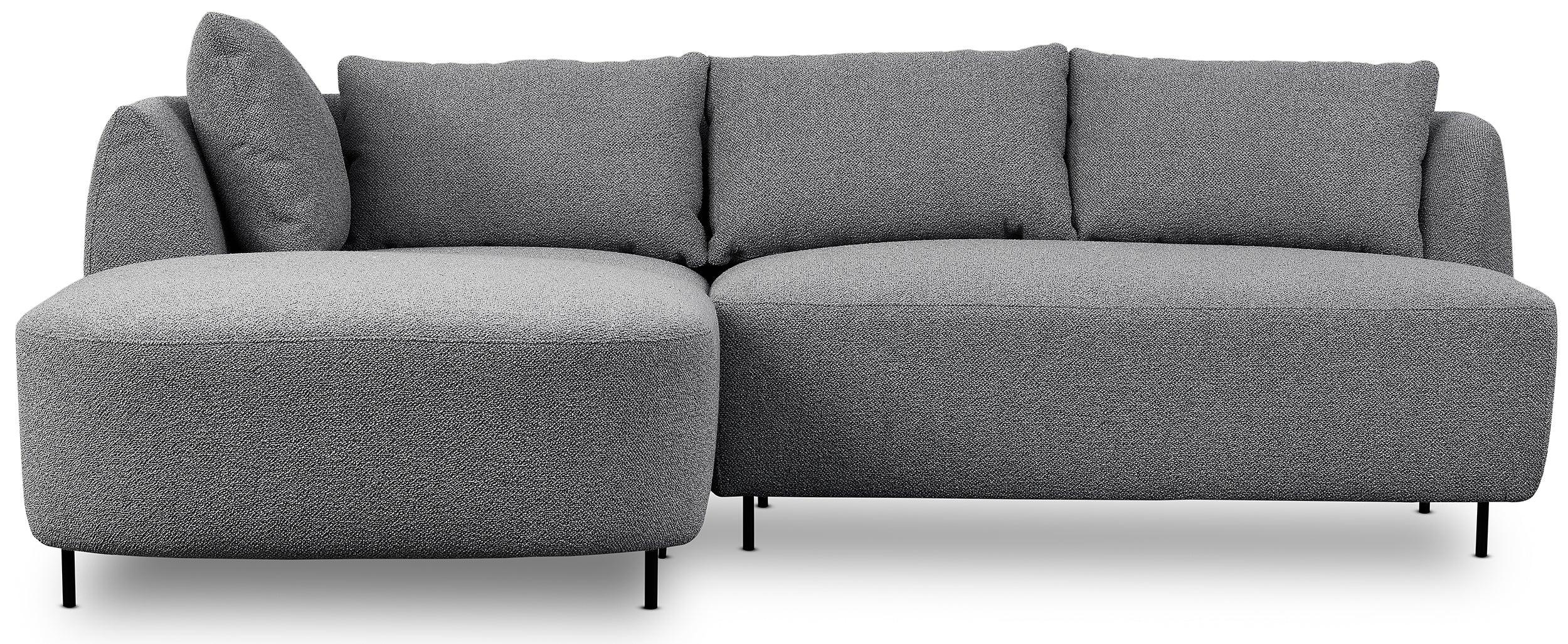 selsey-lanomi-modulares-ecksofa-l-form-links-grau-boucl-mit-pouf image 1