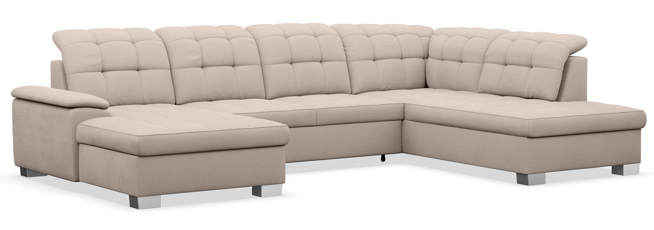 selsey-ecksofa-jamaal-u-f-rmig-linksseitig-mit-schlaffunktion-stauraum-beige-gef image 4