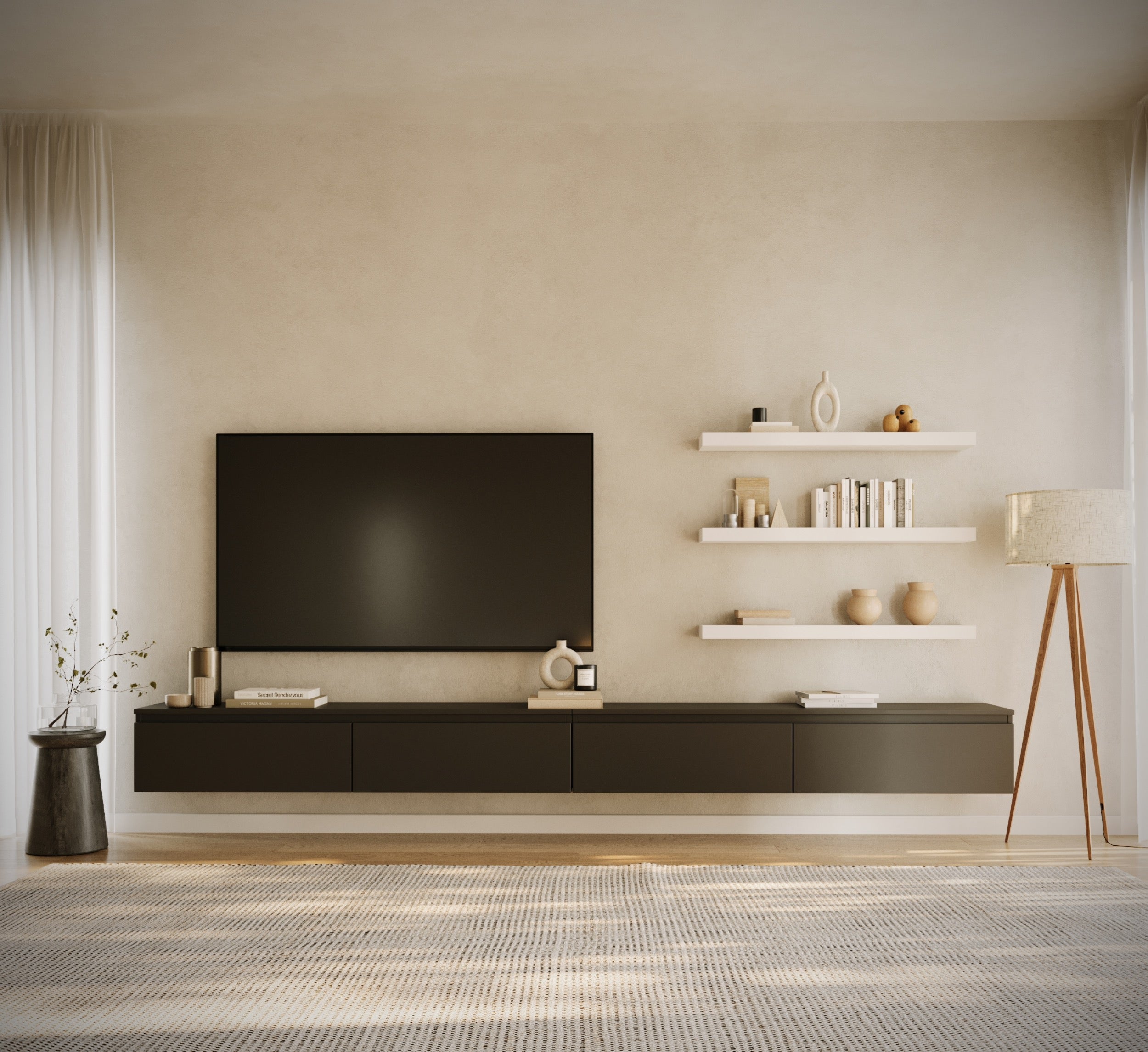 selsey-h-ngeschrank-bemmi-f-r-tv-300-cm-schwarz image 3