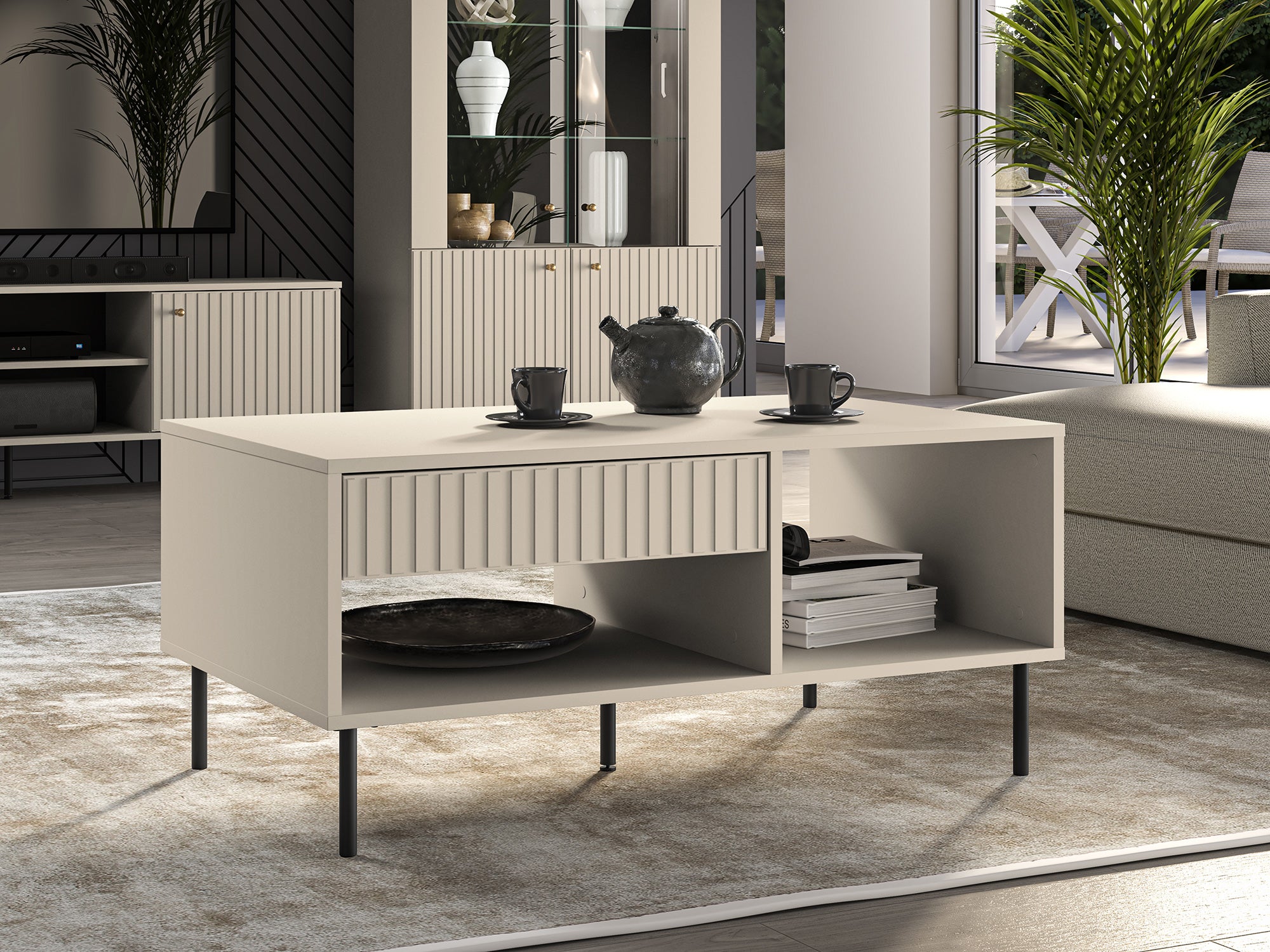 selsey-caletto-wohnzimmertisch-couchtisch-beige image 2
