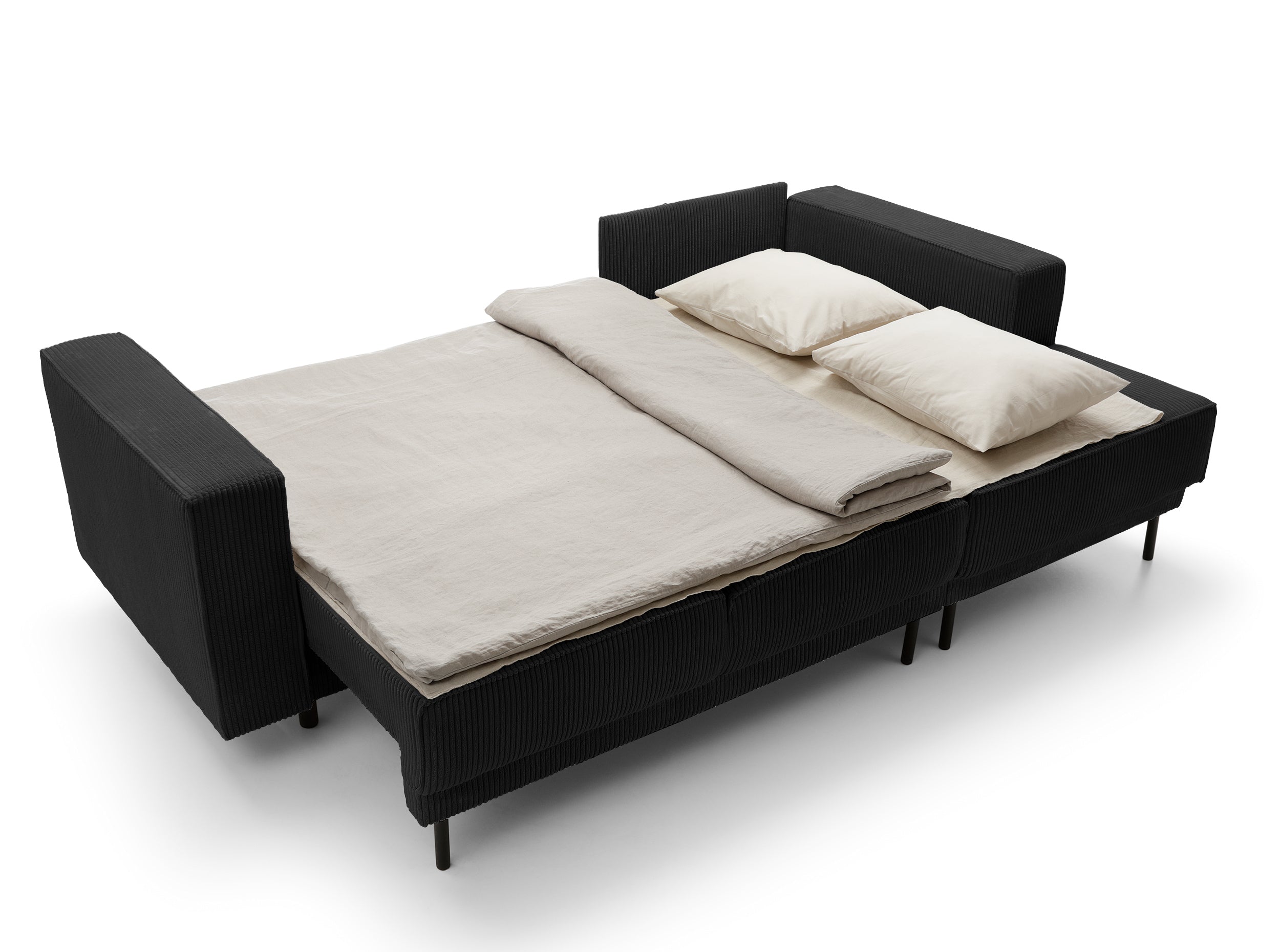 selsey-rodario-mini-ecksofa-l-form-mit-schlaffunktion-und-stauraum-schwarzer-cor image 8