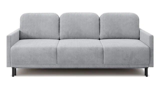 selsey-hamiel-3-sitzer-sofa-ausklappbar-hellgrau-cord-mit-stauraum image 1