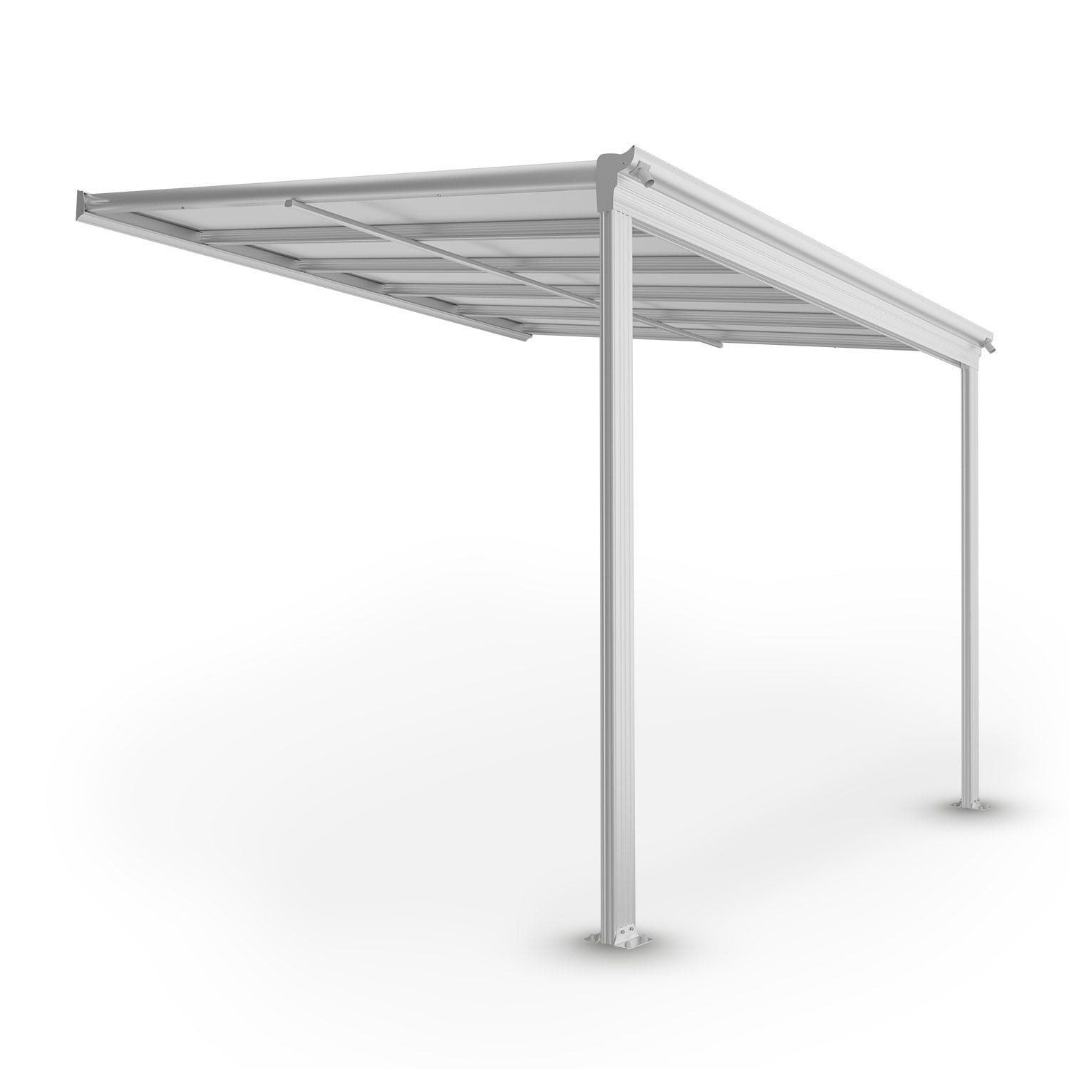 juskys-terrassen-berdachung-borneo-3-x-3-m-aluminium-terrassendach-wei image 1