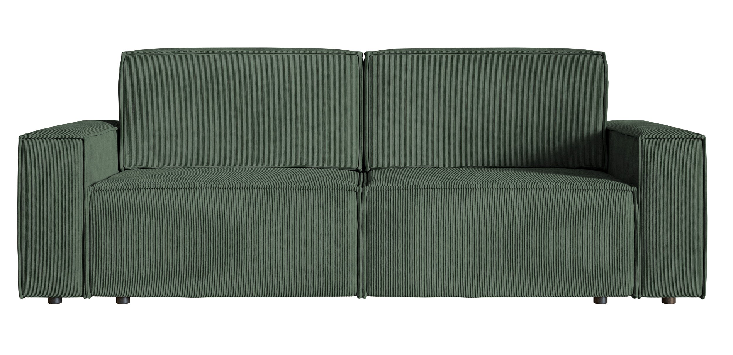 selsey-copertino-dreisitziges-schlafsofa-ausklappbar-in-gr-n-cordstoff image 1