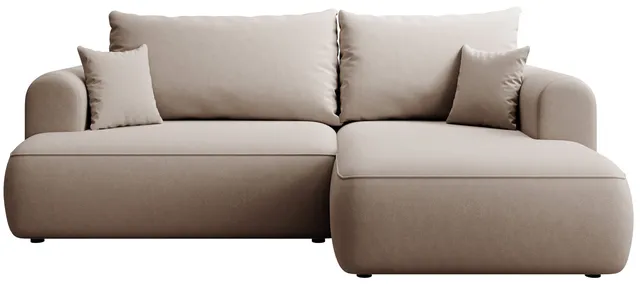 selsey-ovo-mini-ecksofa-rechts-l-form-mit-schlaffunktion-beige-velours image 1