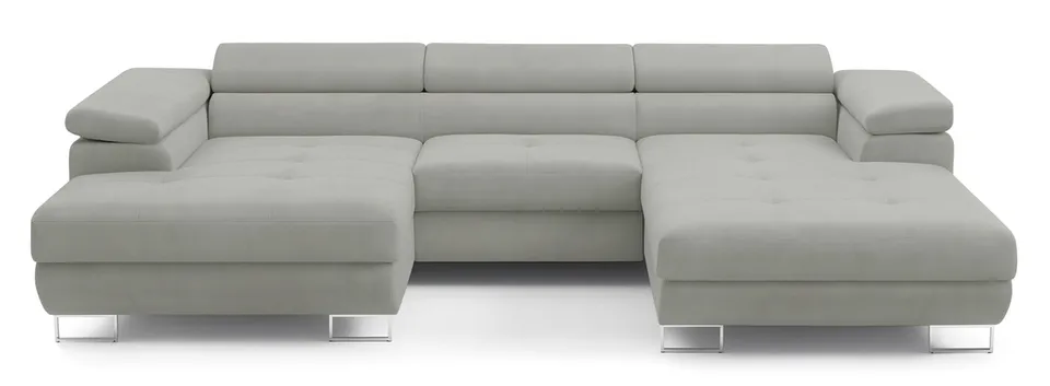 selsey-nollia-ecksofa-u-form-links-mit-schlaffunktion-und-stauraum-hellgrauer-bo image 1