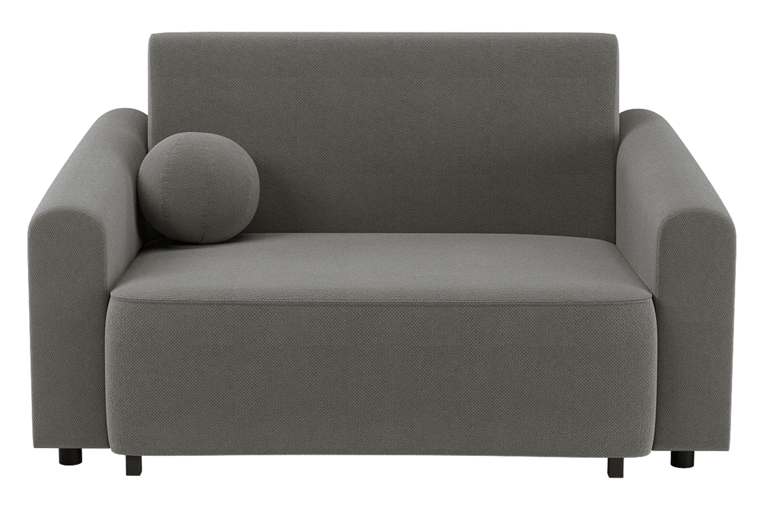 selsey-stevio-zweisitz-sofa-150-cm-ausklappbar-dunkelgrau-chenille-stauraum image 1